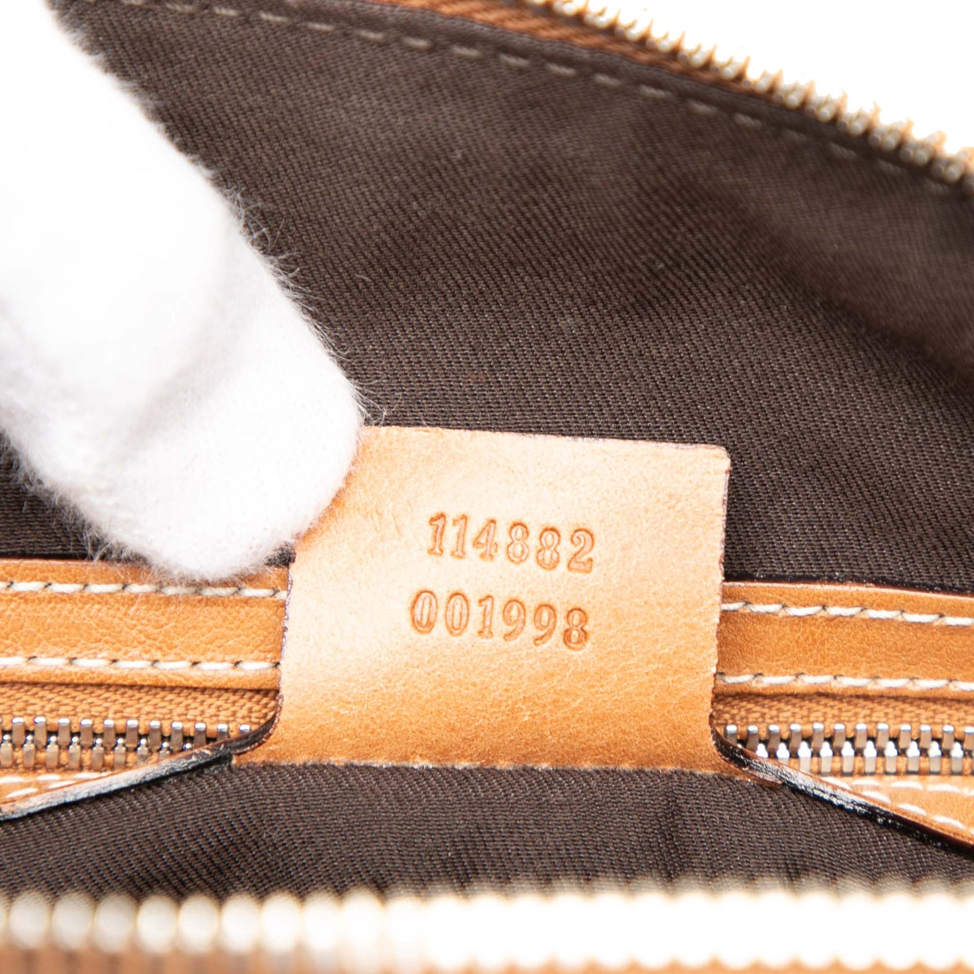 Gucci Canvas Web Reins Shoulder Bag