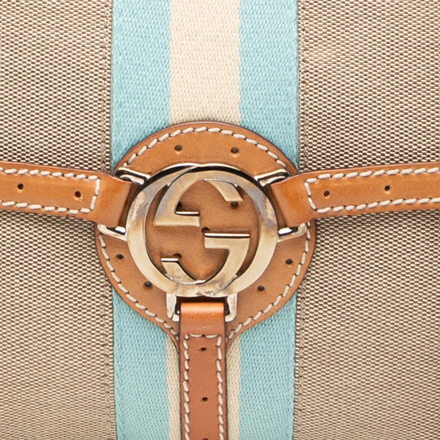 Gucci Canvas Web Reins Shoulder Bag