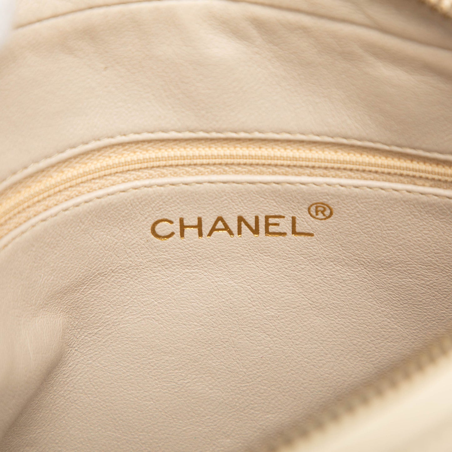 Chanel CC Quilted Lambskin Tassel Crossbody Bag