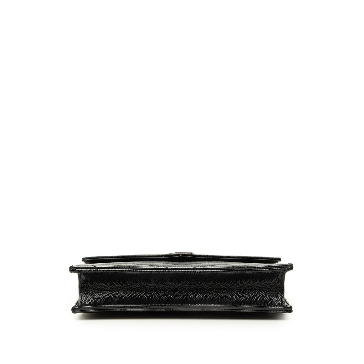 Saint Laurent Grain De Poudre Cassandre Envelope Chain Wallet
