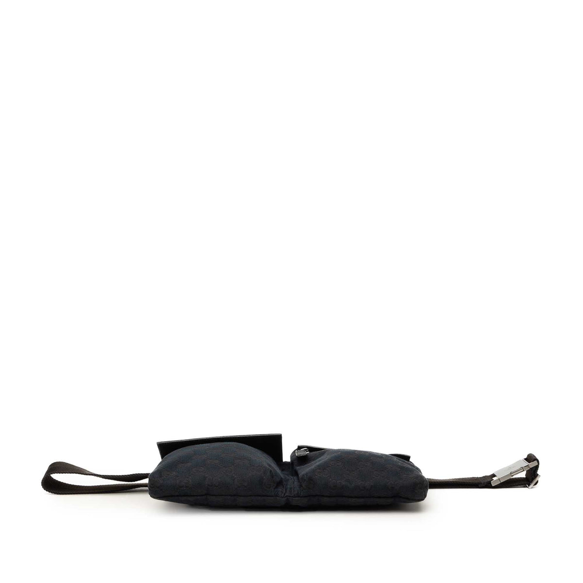 Gucci GG Canvas Double Pocket Belt Bag