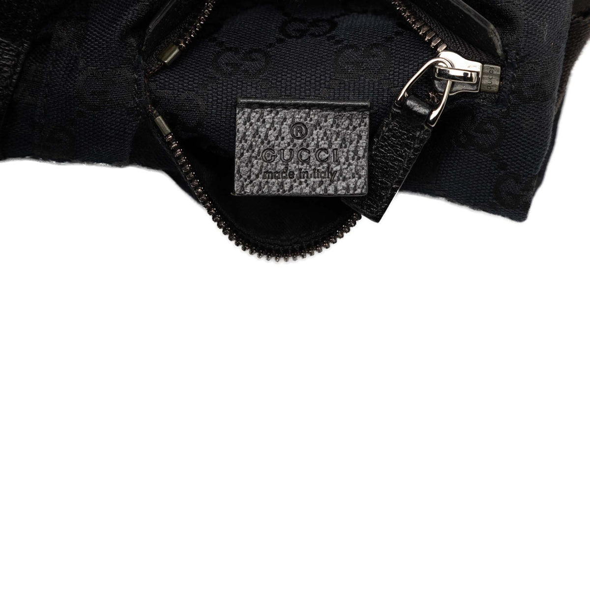 Gucci GG Canvas Double Pocket Belt Bag