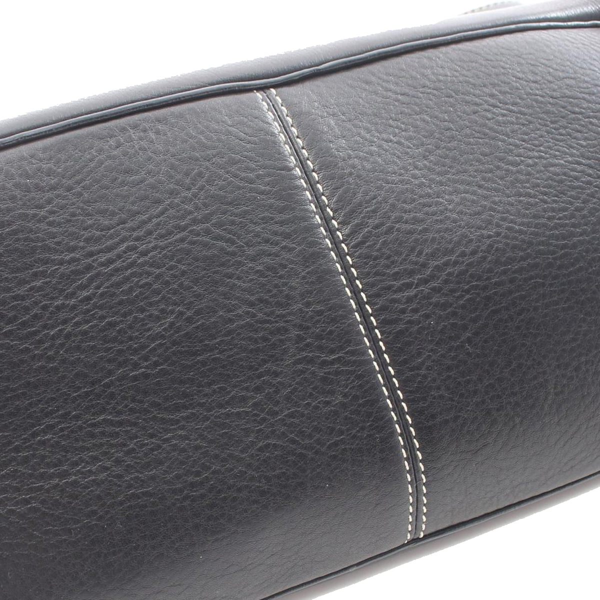 Celine Leather Boogie Handbag — Black