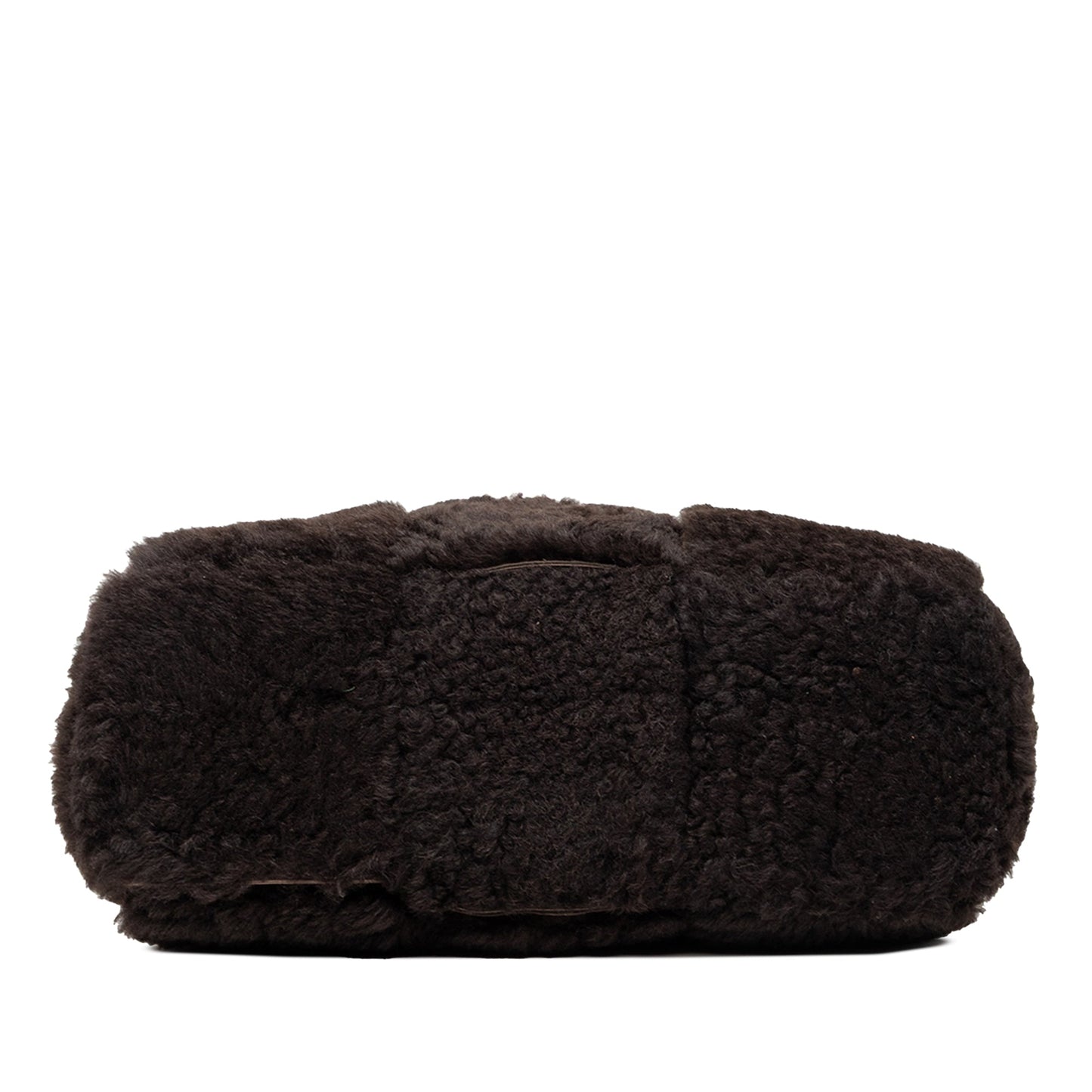 Bottega Veneta Small Shearling Intrecciato Arco Tote