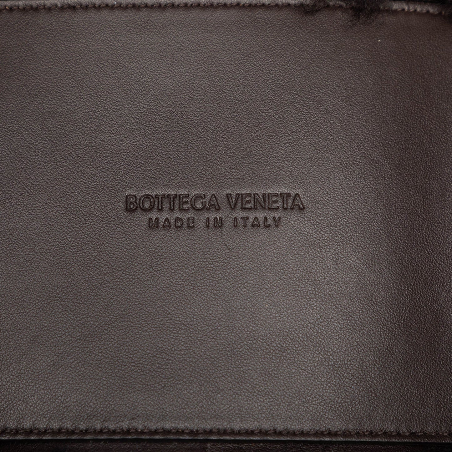 Bottega Veneta Small Shearling Intrecciato Arco Tote
