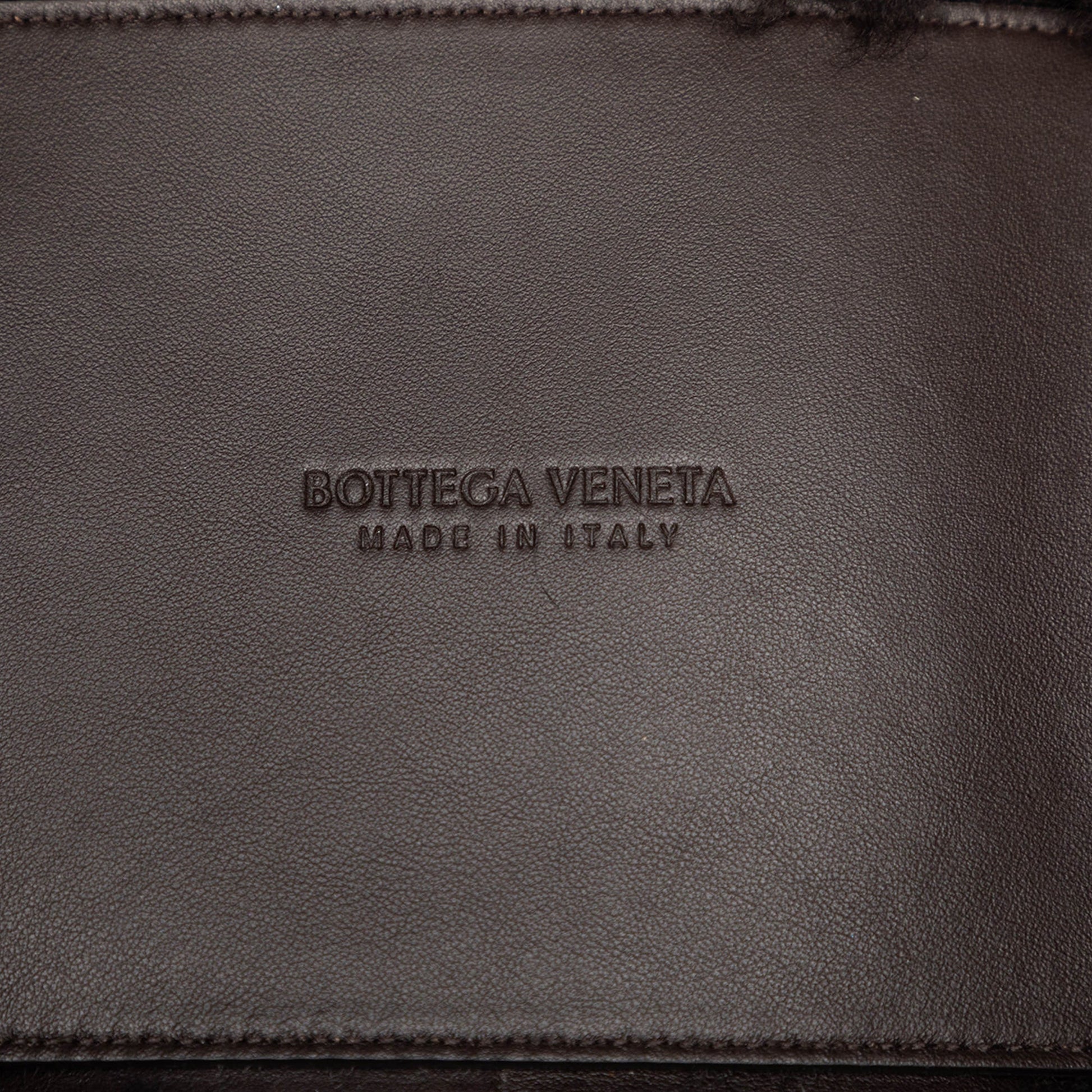 Bottega Veneta Small Shearling Intrecciato Arco Tote