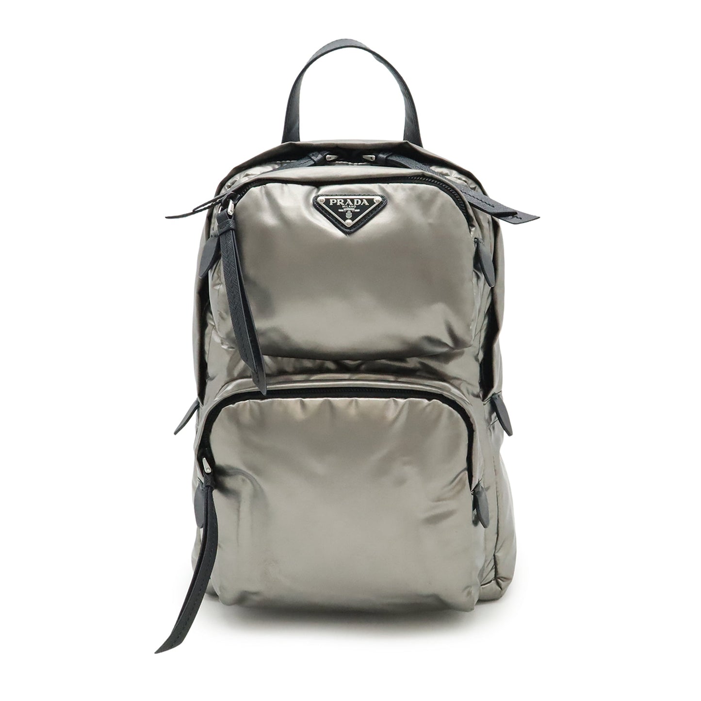 Prada Metallic Tessuto Sling Bag