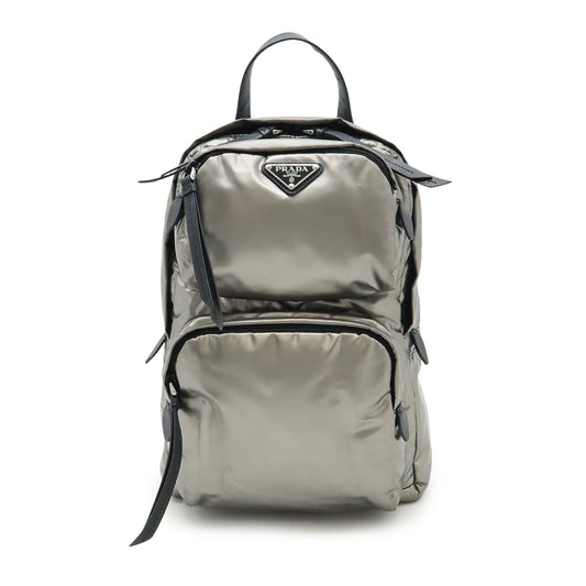 Prada Metallic Tessuto Sling Bag