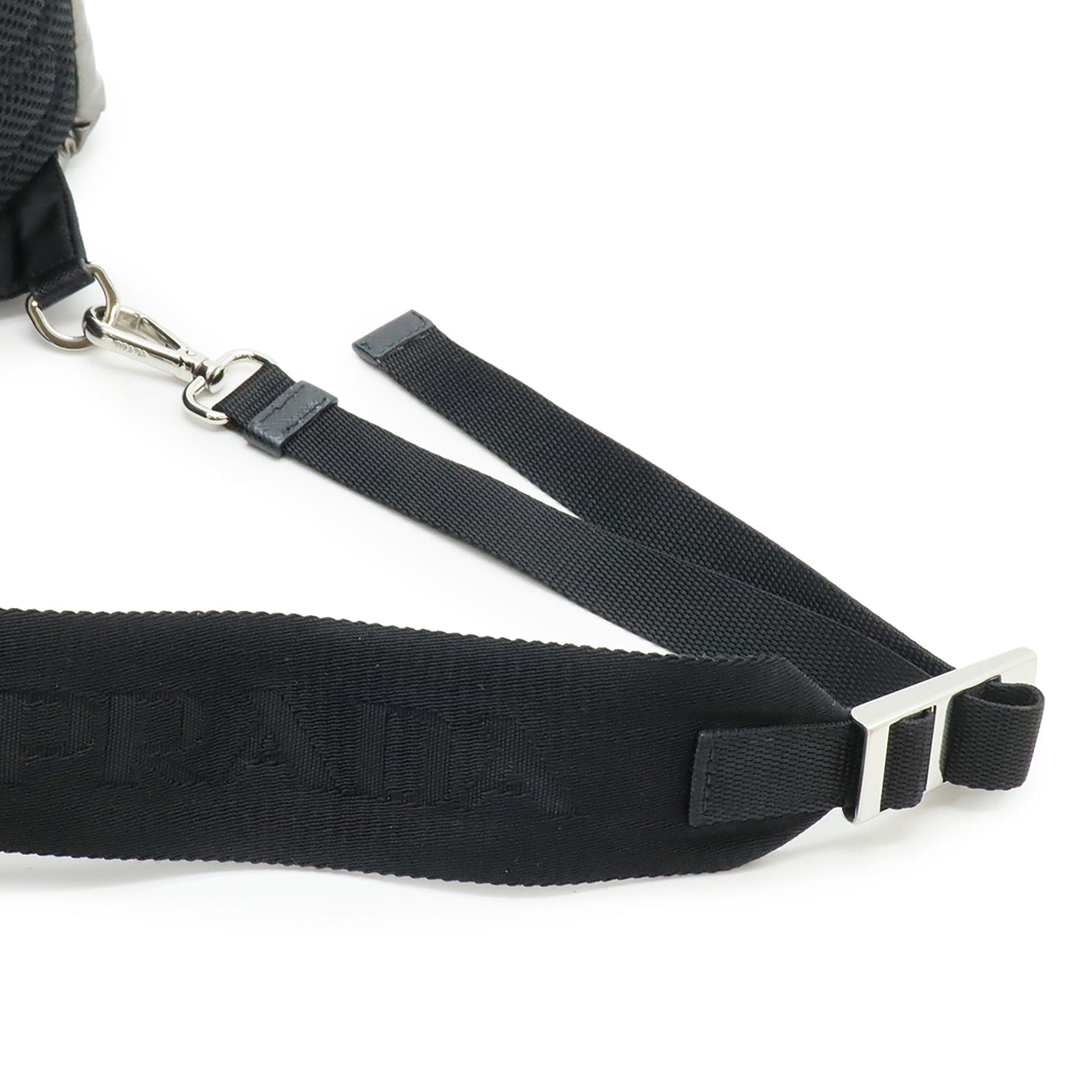 Prada Metallic Tessuto Sling Bag