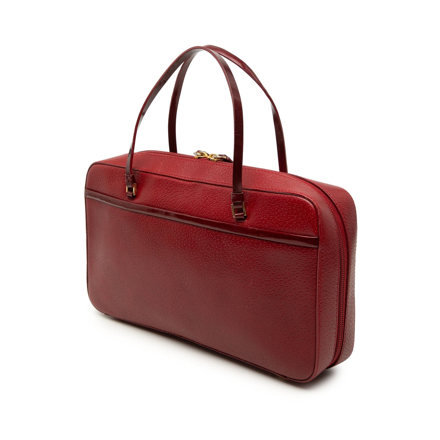 Dior Leather Top Handle Bag