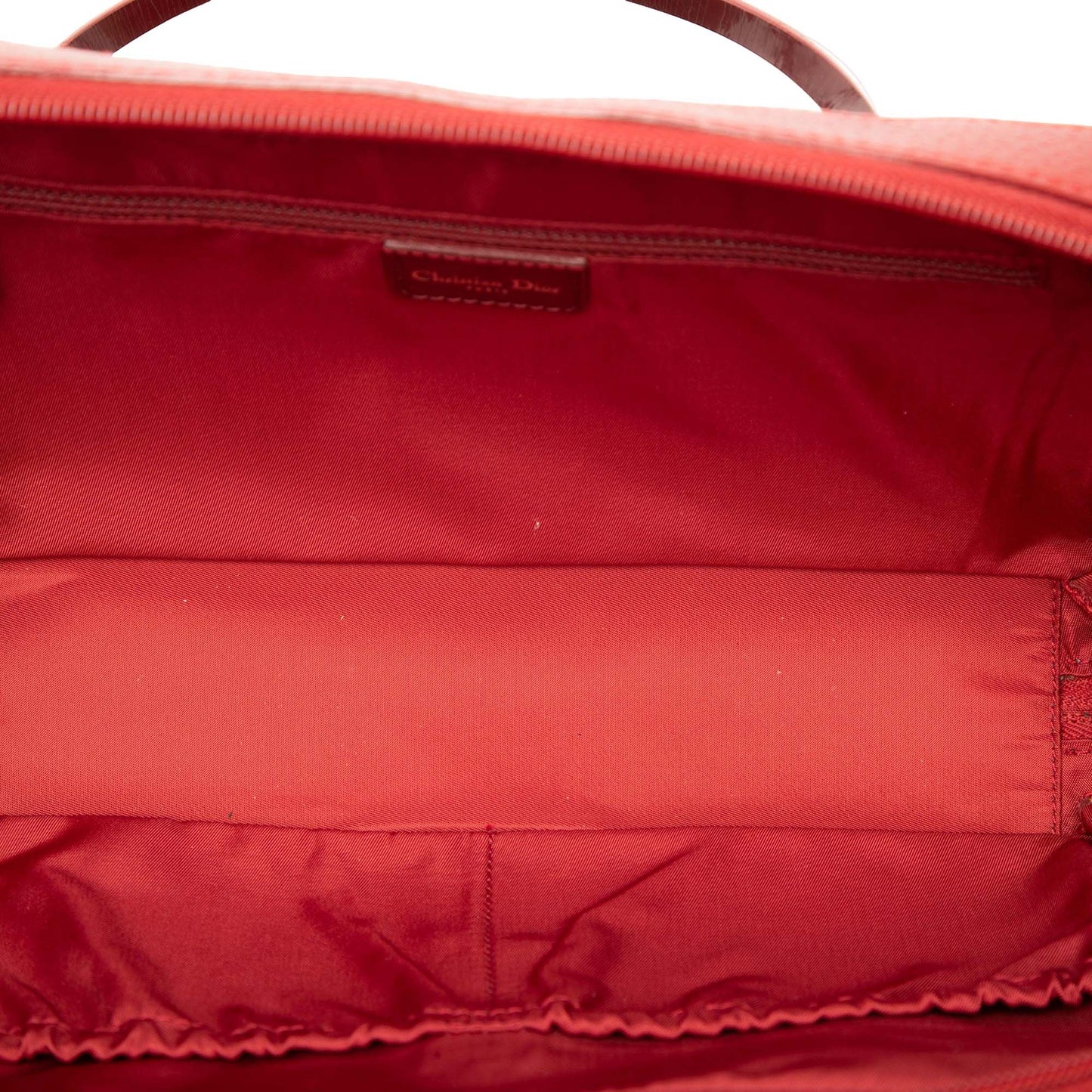 Dior Leather Top Handle Bag