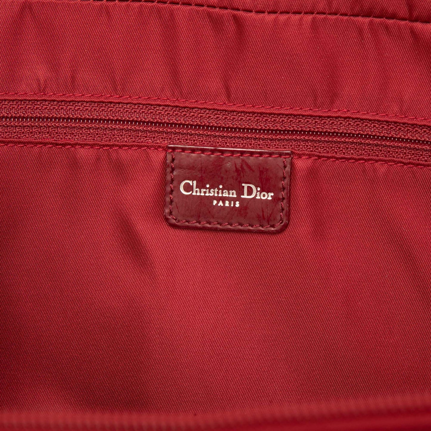 Dior Leather Top Handle Bag