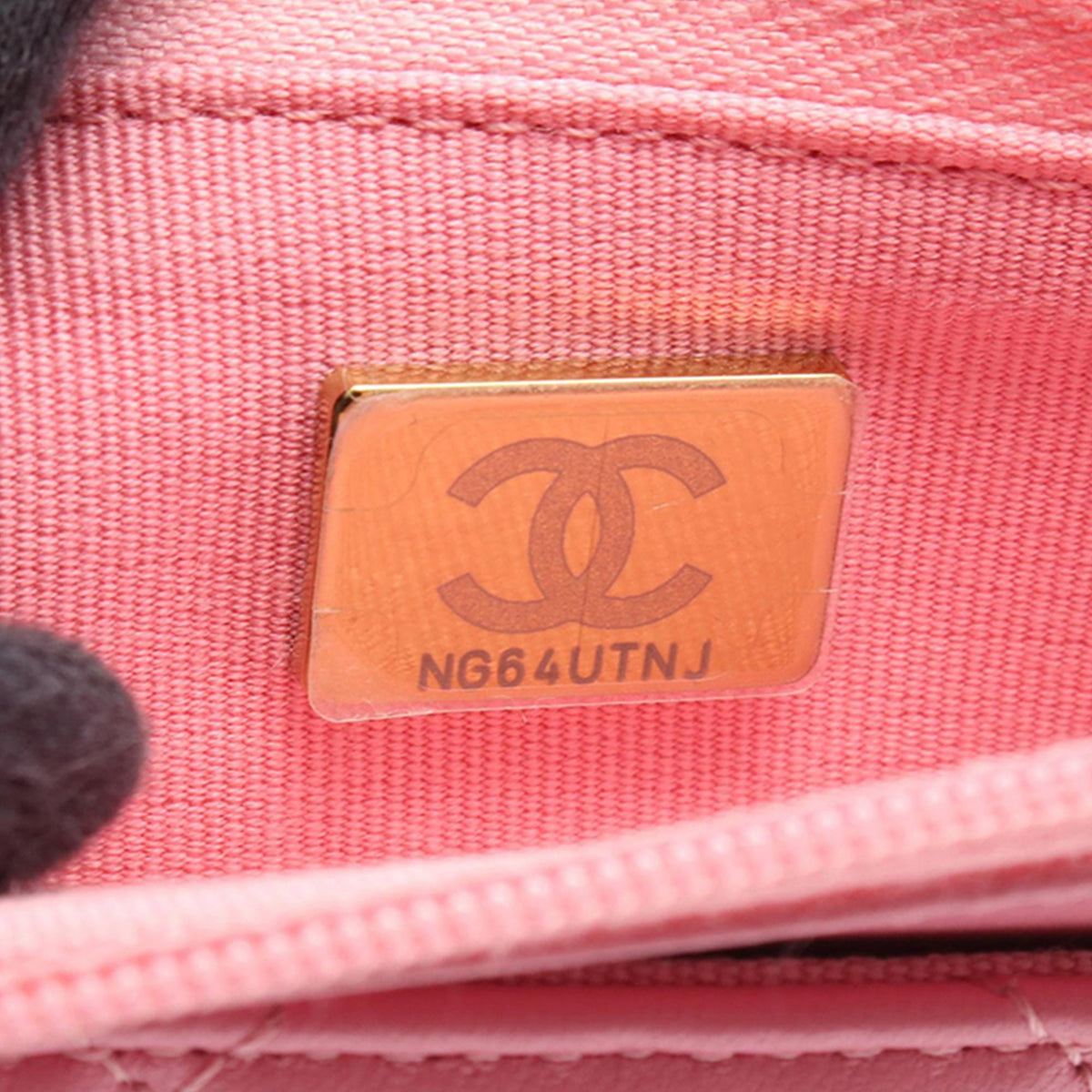 Chanel CC Quilted Lambskin Wallet On Chain