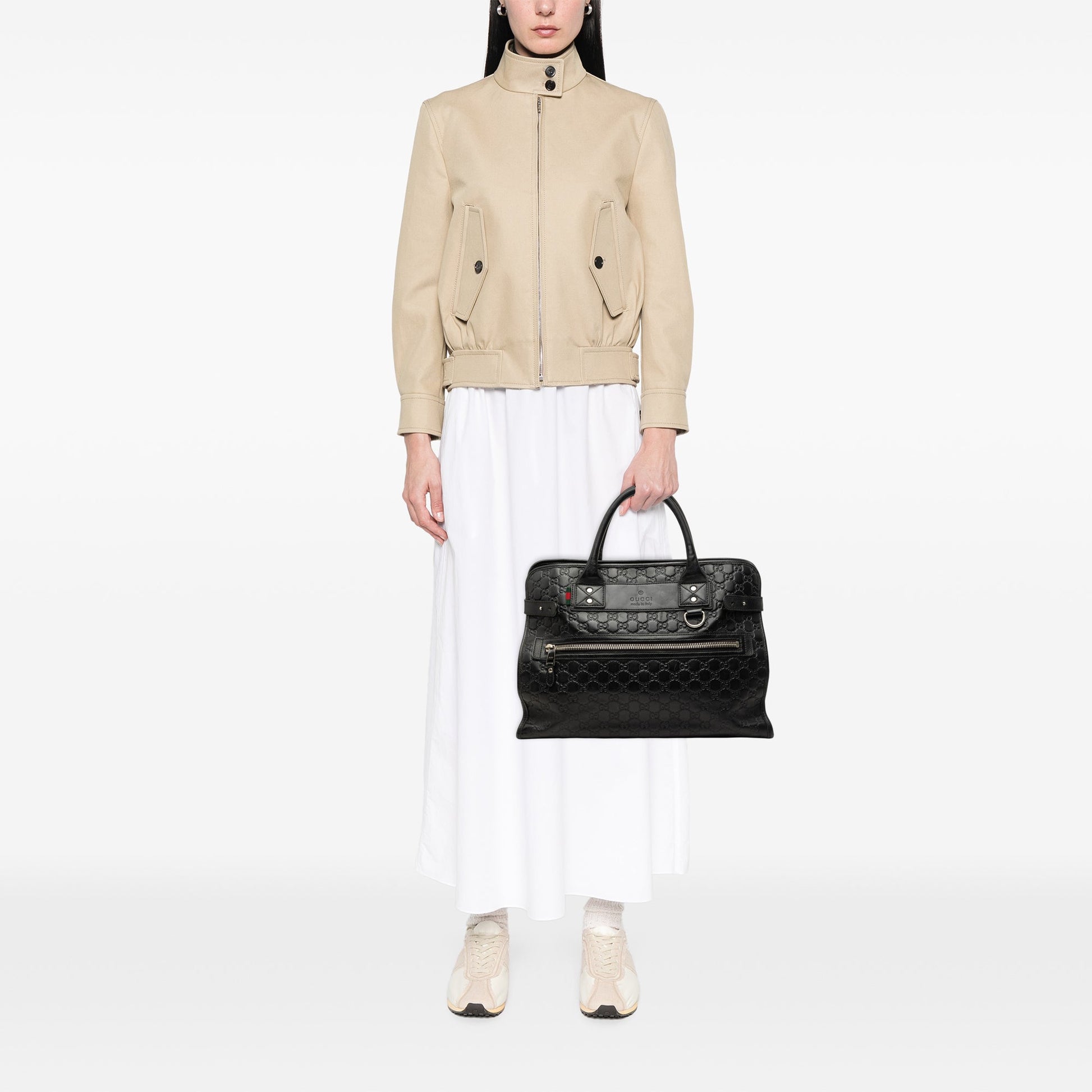 Gucci Guccissima Web Business Bag