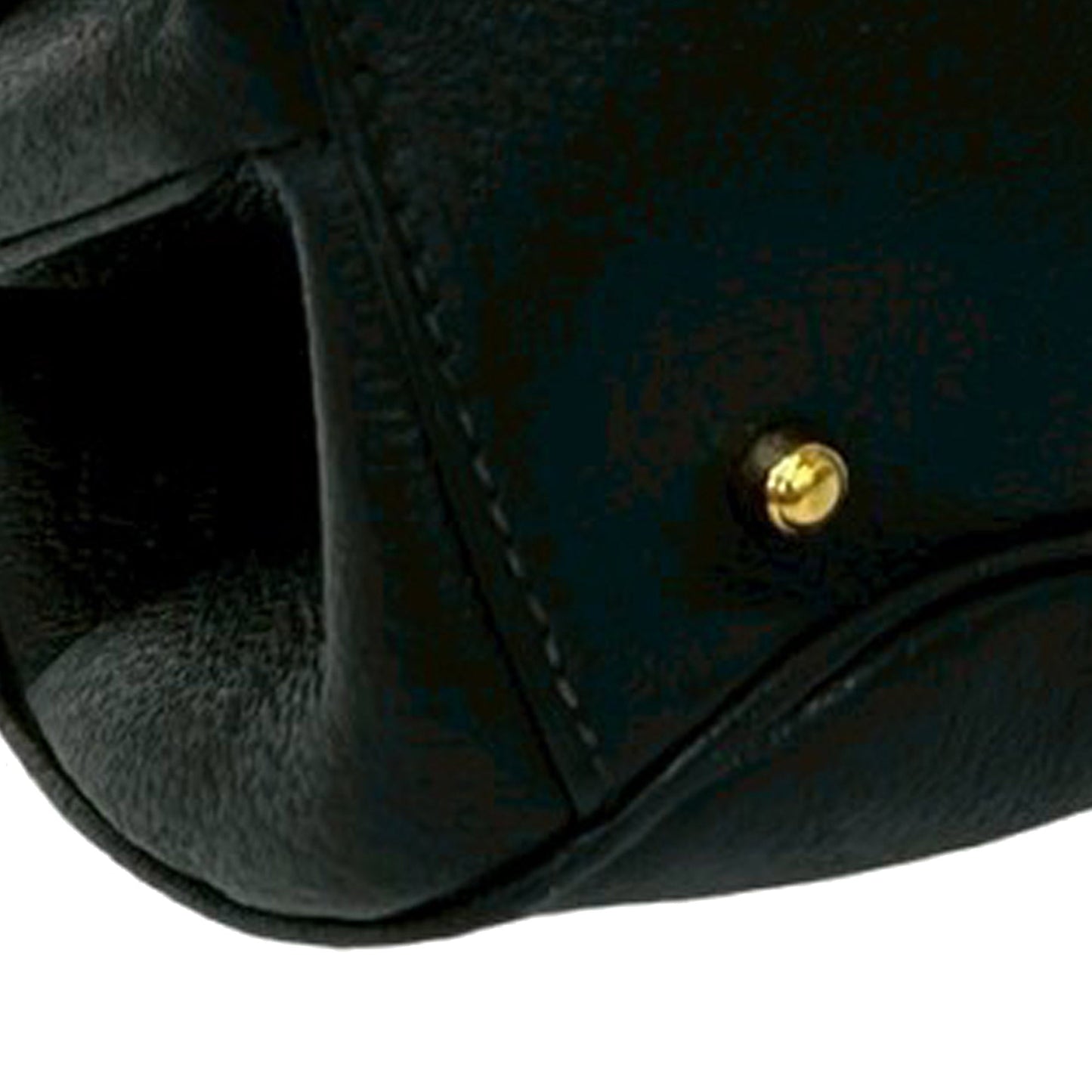 Gucci Medium Grained Calfskin Bamboo Lady Lock Handbag