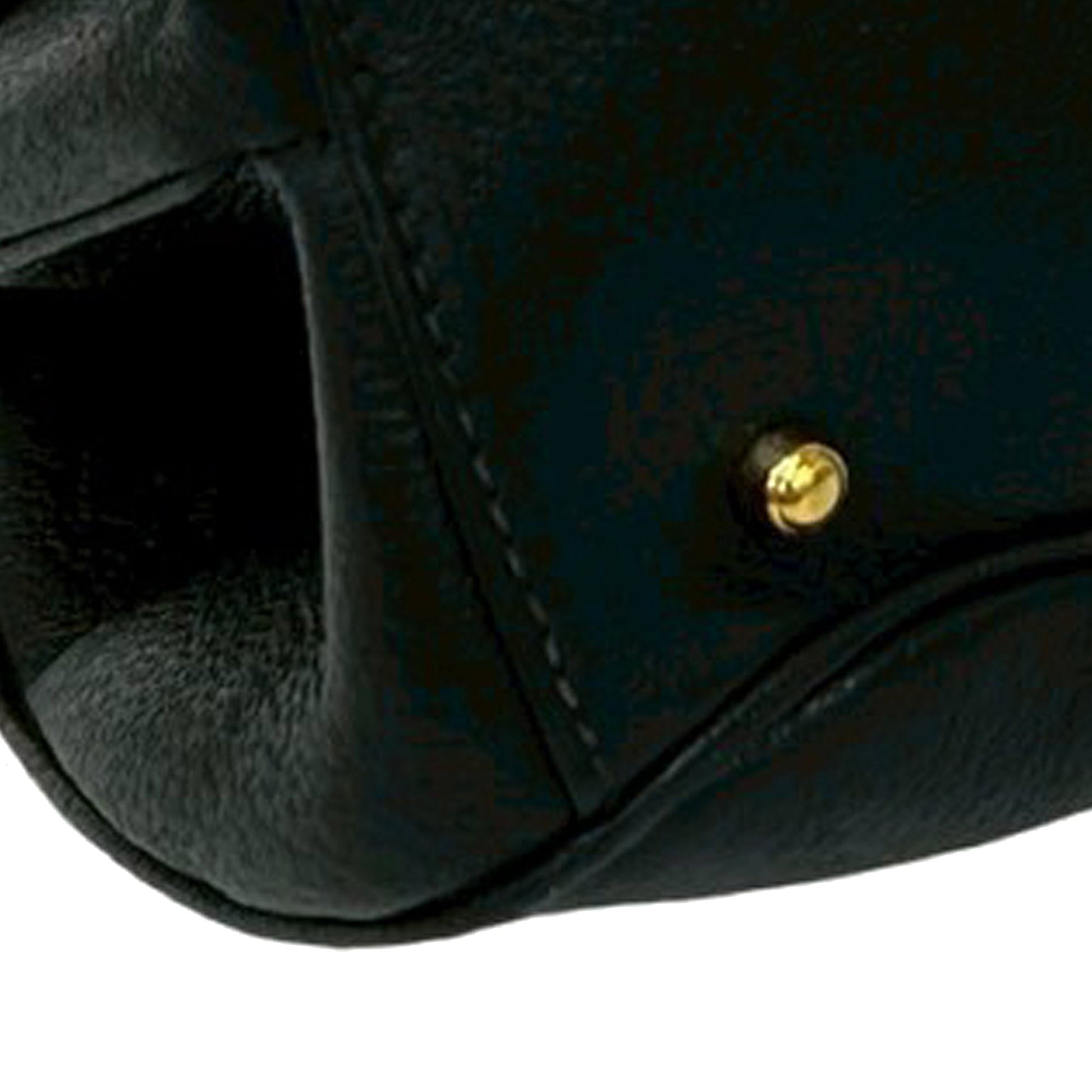 Gucci Medium Grained Calfskin Bamboo Lady Lock Handbag