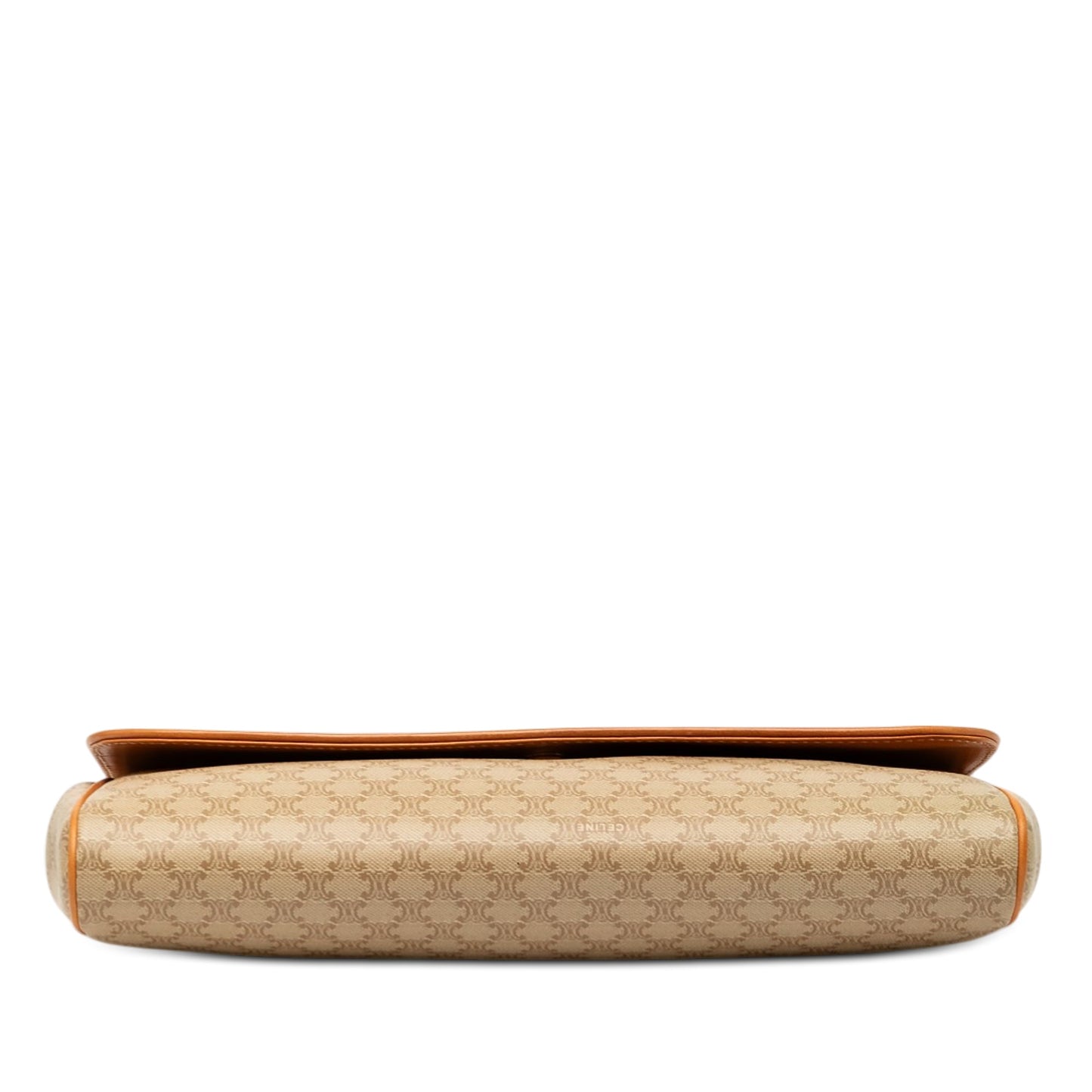 Celine Macadam Coated Canvas Clutch