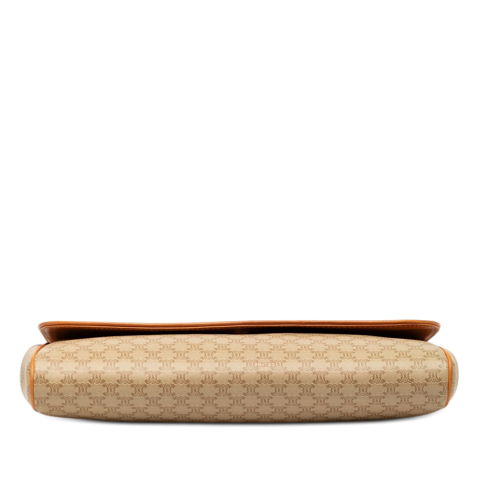 Celine Macadam Coated Canvas Clutch