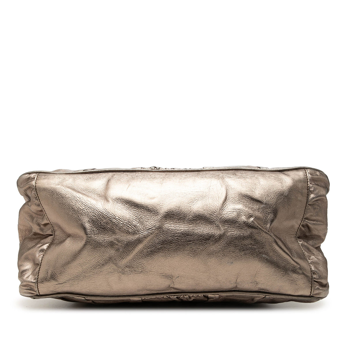 Gucci Large Metallic Calfskin Hysteria Satchel
