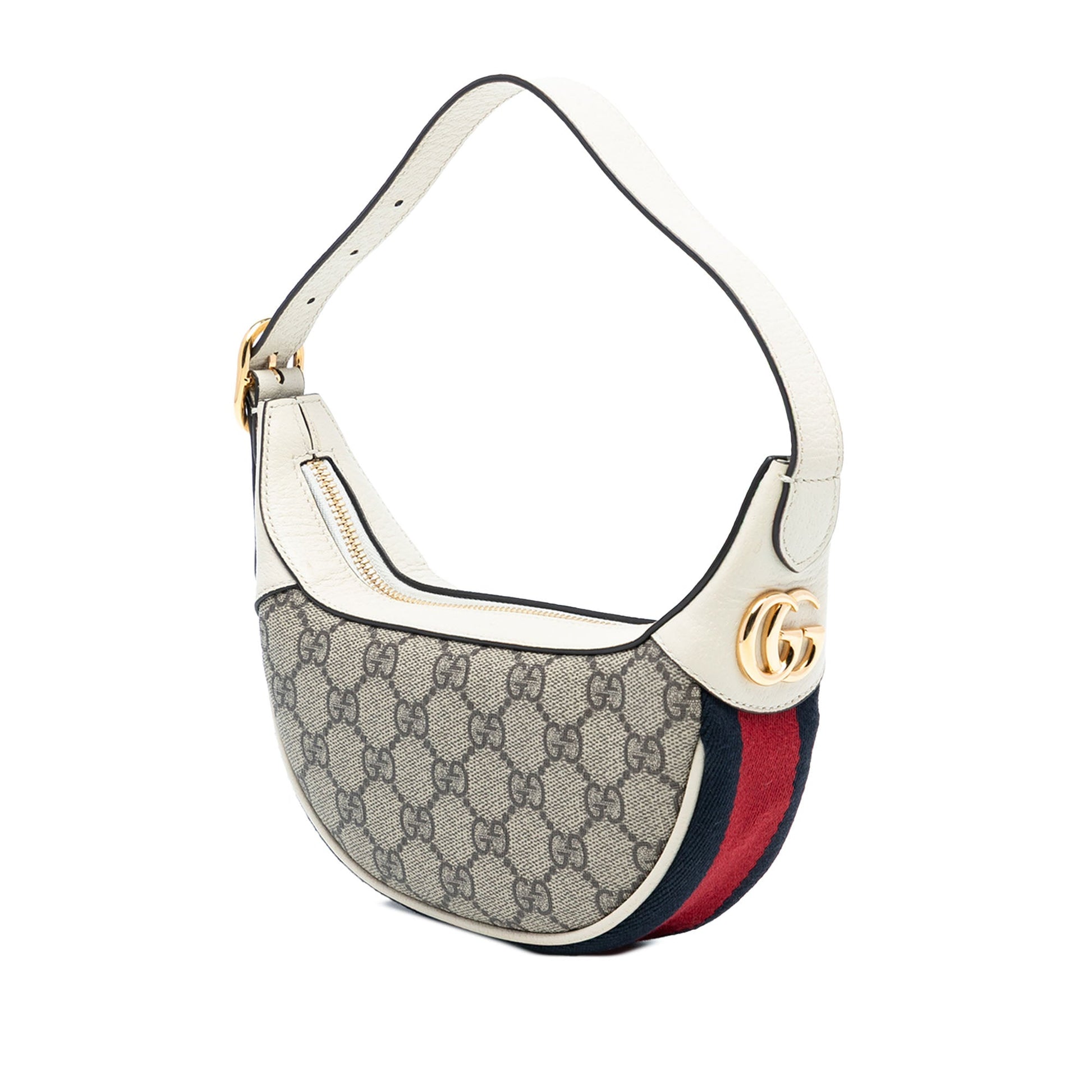 Gucci Mini GG Supreme Web Ophidia Shoulder Bag