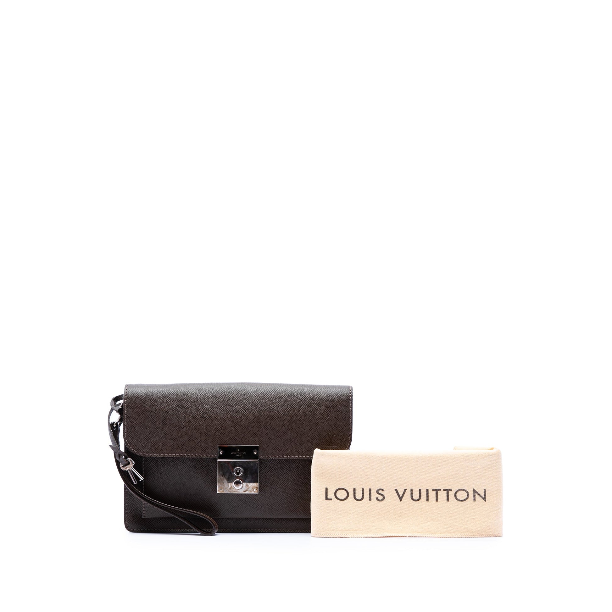 Louis Vuitton Taiga Belaia Clutch