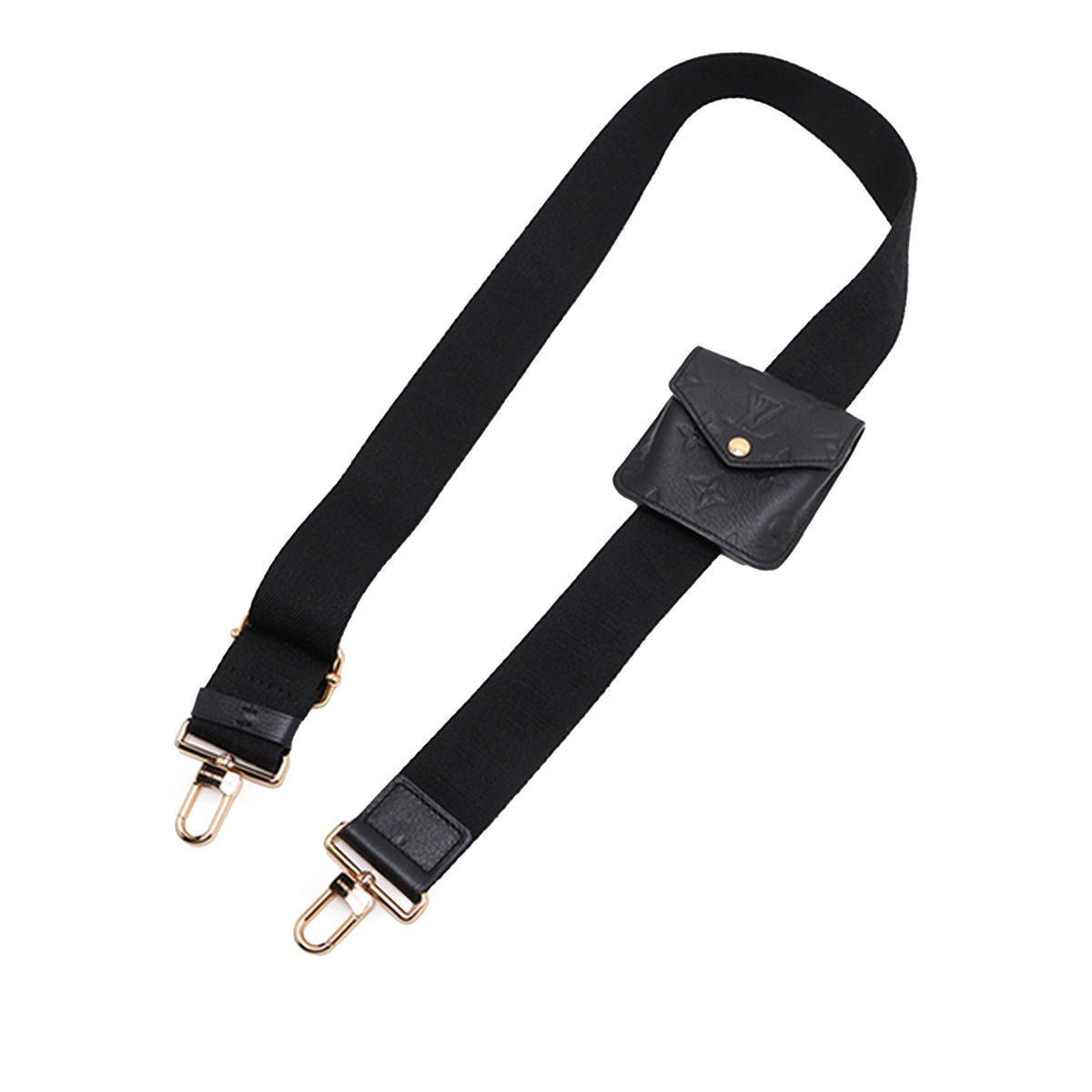 Louis Vuitton Monogram Empreinte Utility Satchel — Black