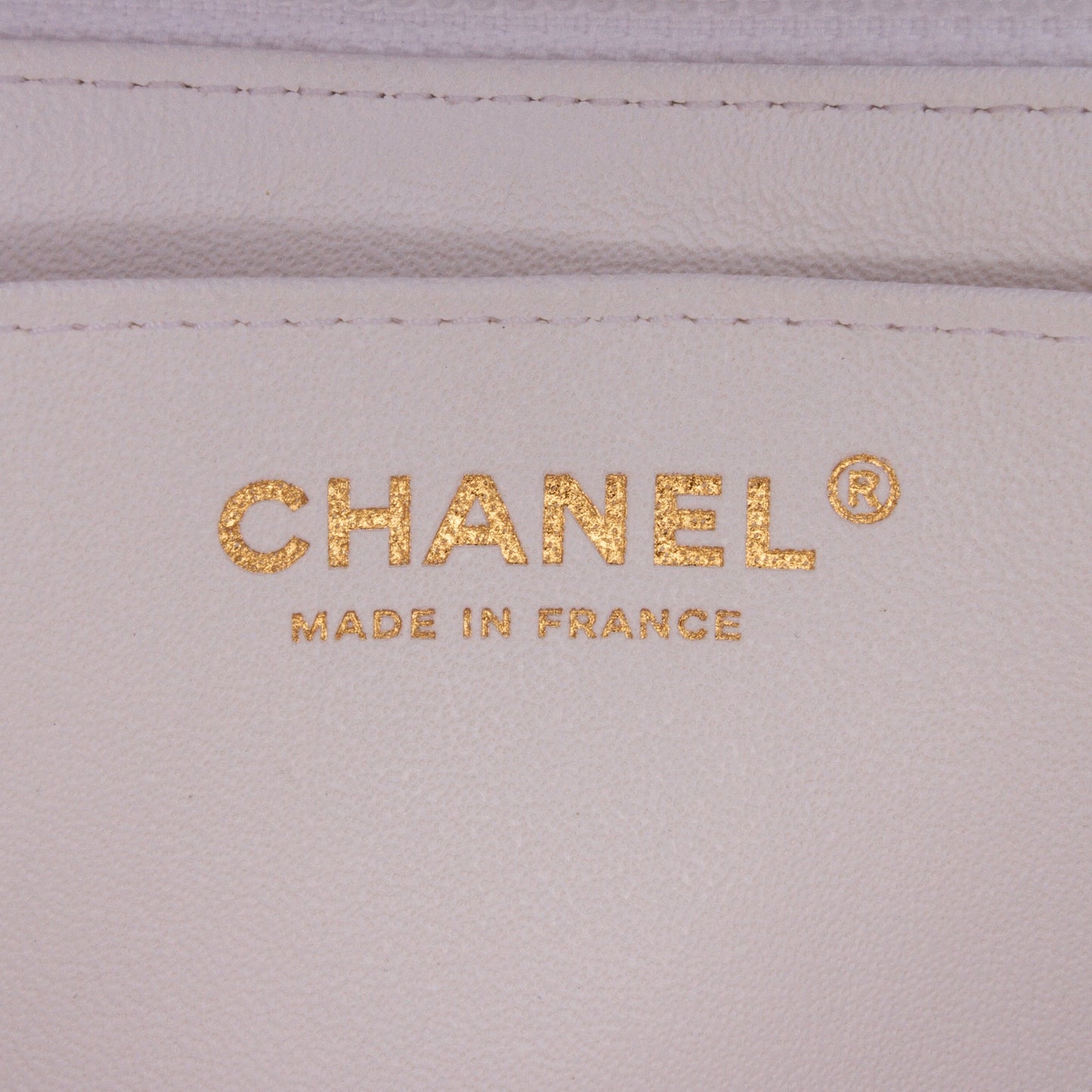 Mini Rectangular Classic Printed Calfskin Single Flap