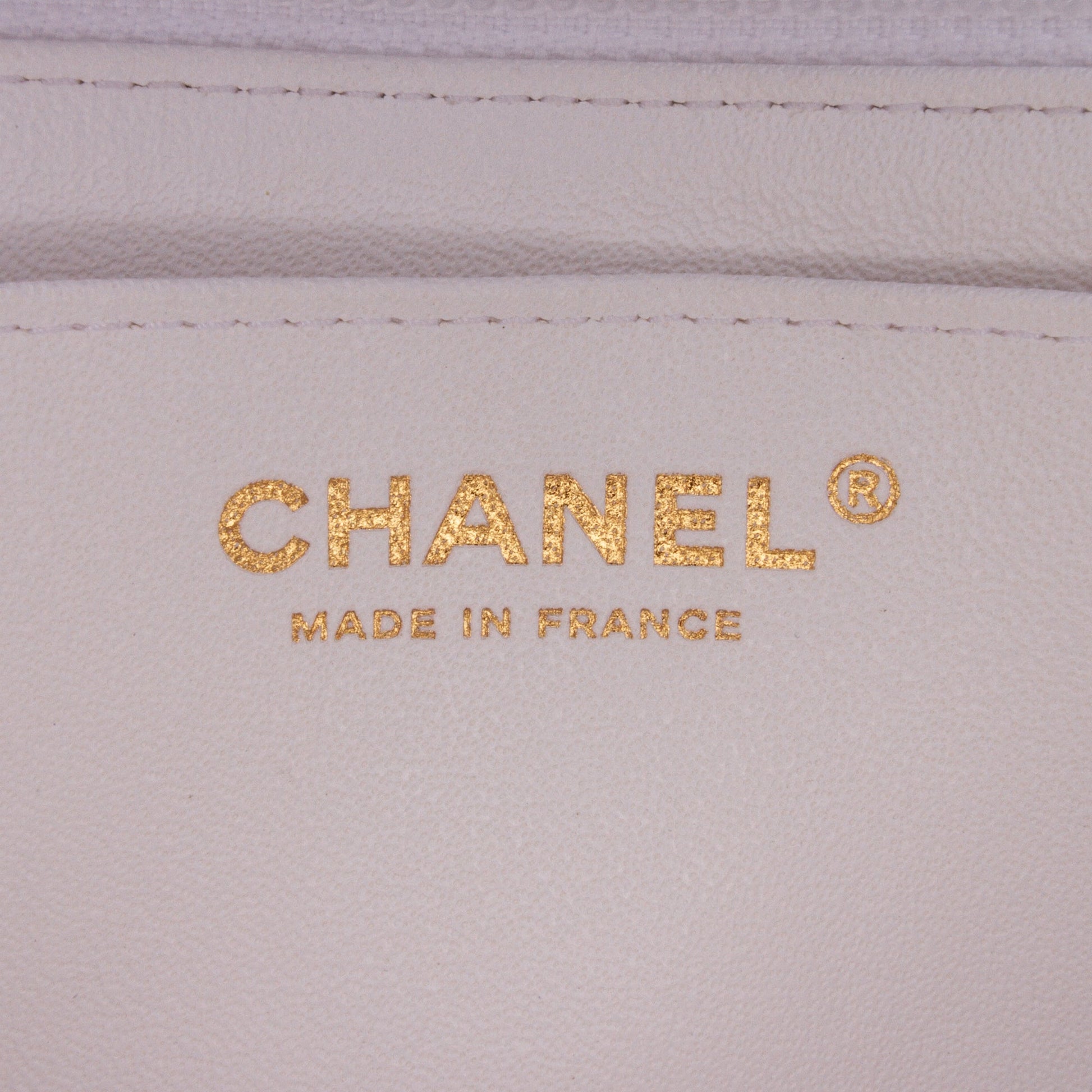 Mini Rectangular Classic Printed Calfskin Single Flap