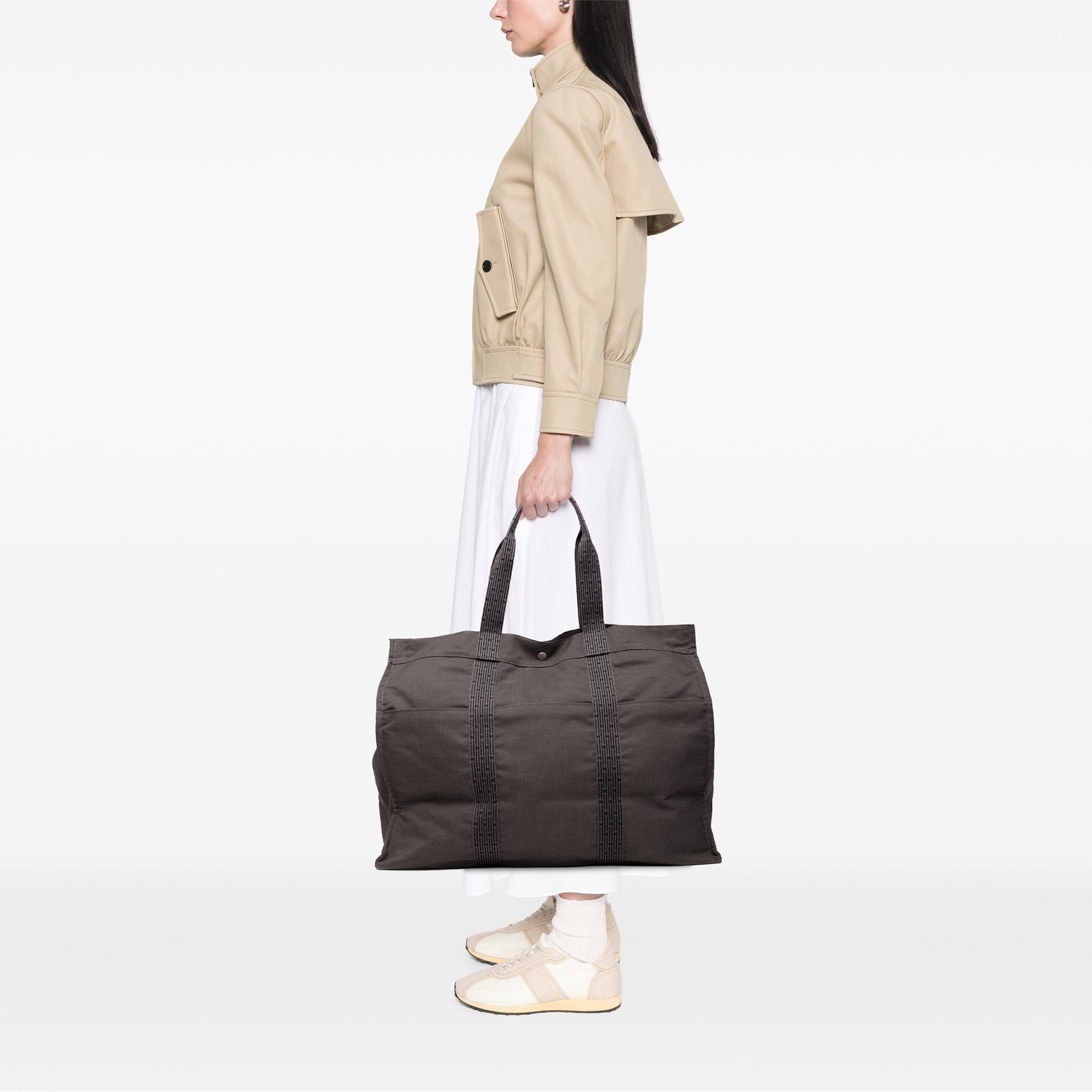 Hermès Canvas Herline GM