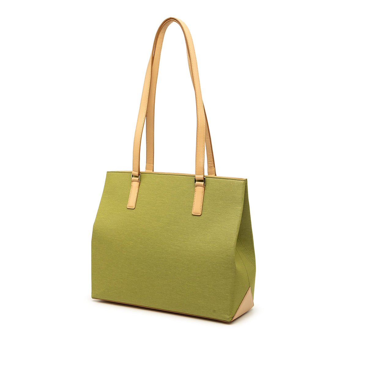 Burberry Stitched Supernova Check Canvas Tote