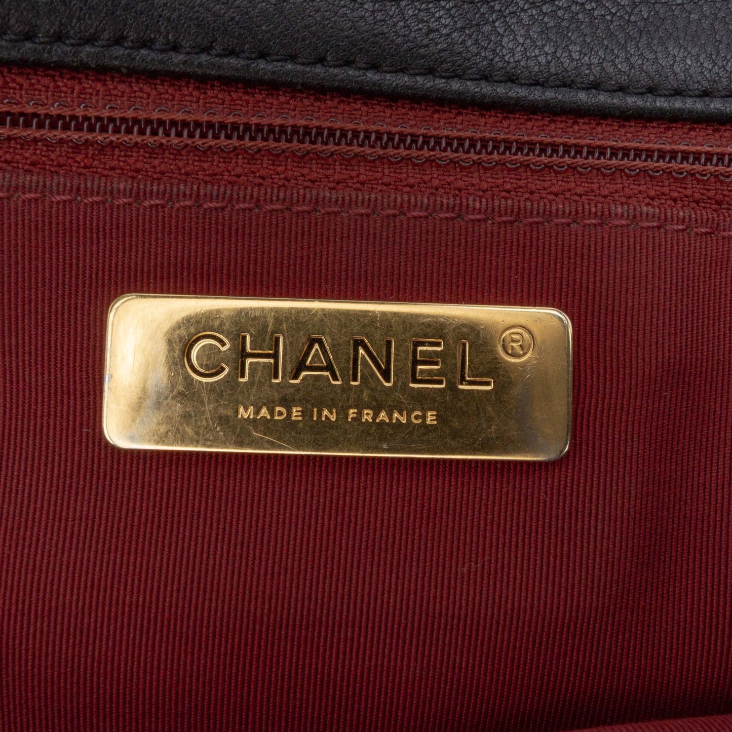 Chanel Large Lambskin 19 Flap