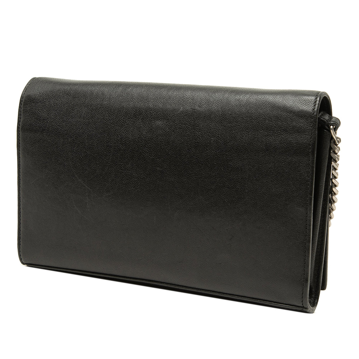 Saint Laurent Calfskin Star Studded Kate Wallet On Chain