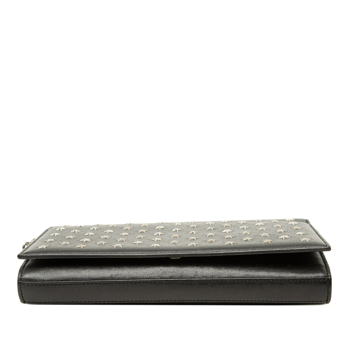 Saint Laurent Calfskin Star Studded Kate Wallet On Chain