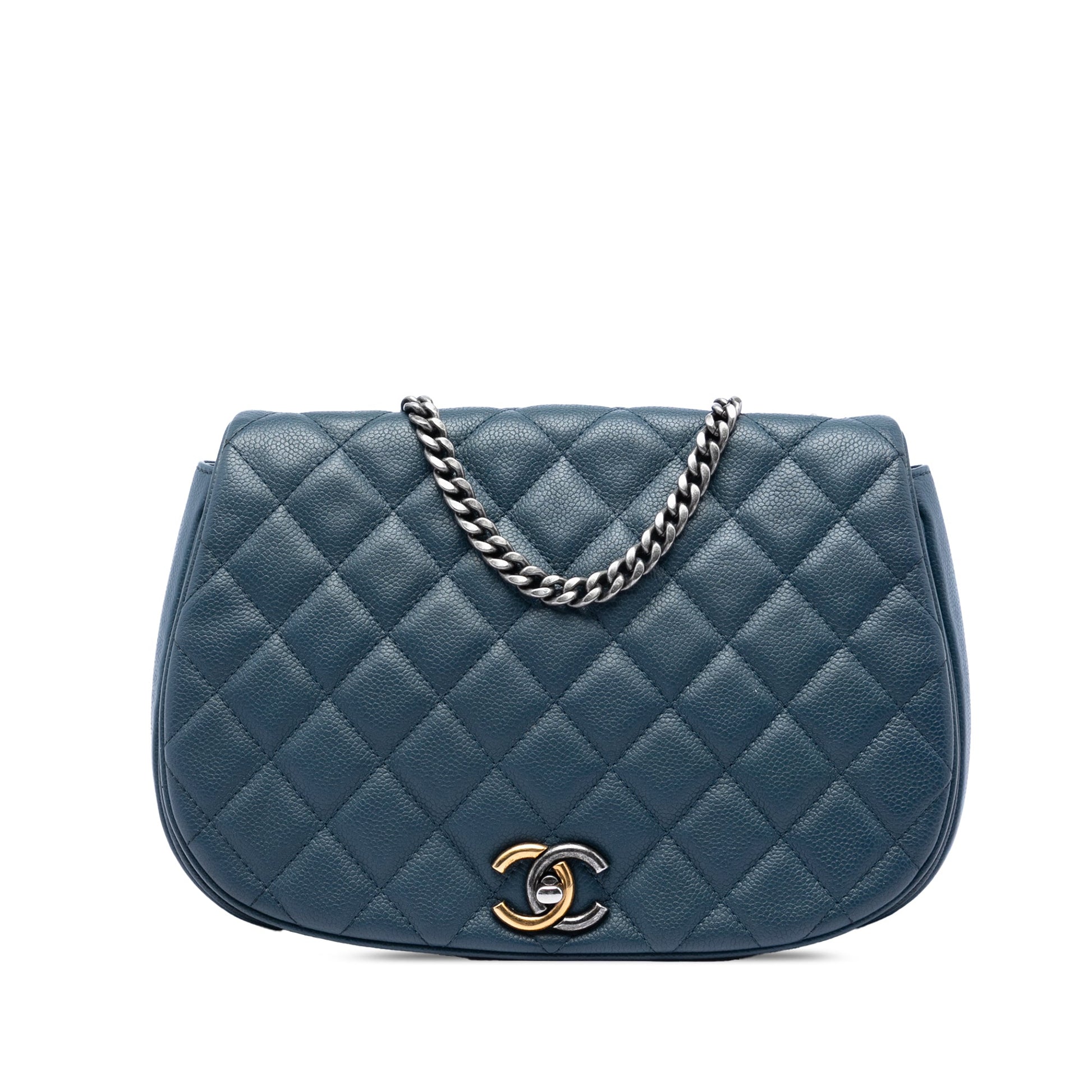 Chanel Medium Quilted Caviar Casual Pocket Flap