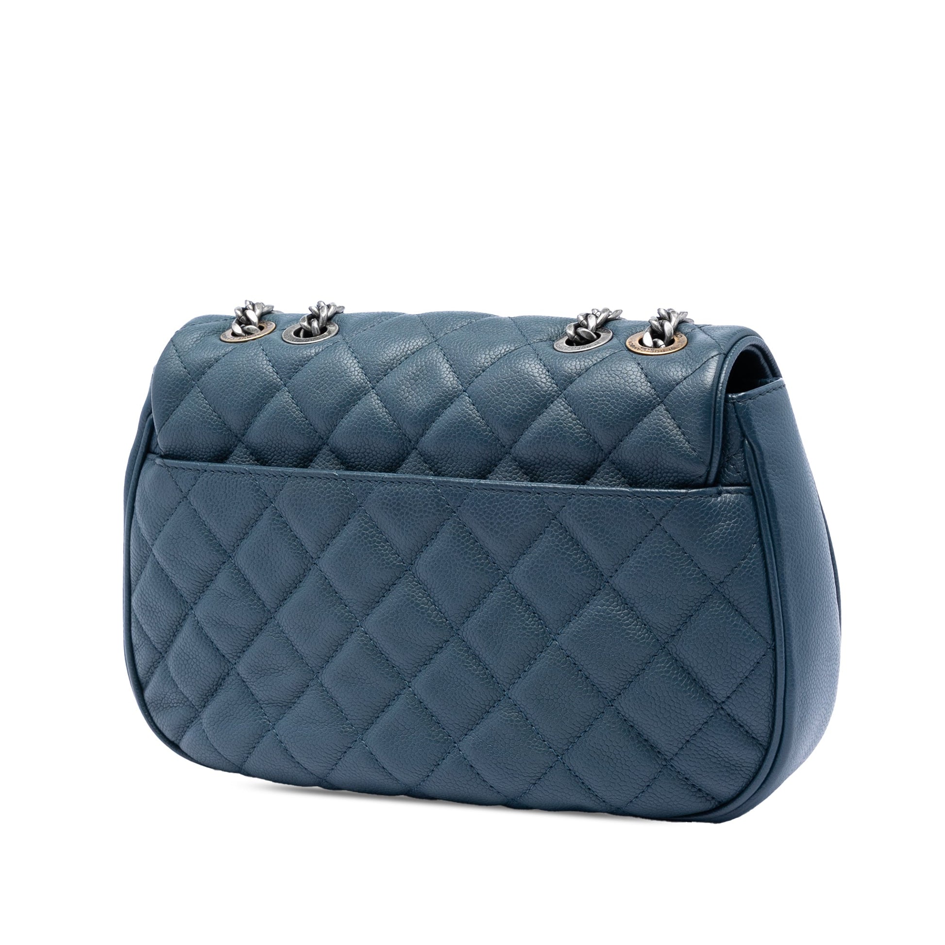 Chanel Medium Quilted Caviar Casual Pocket Flap