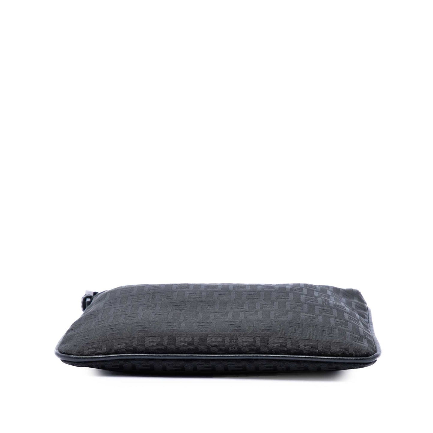 Fendi Zucchino Canvas Shoulder Bag