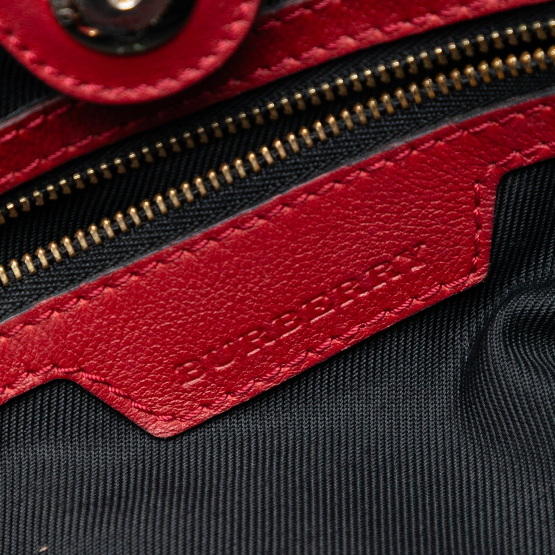 Burberry Small Haymarket Check Canvas and Leather Canterbury Tote
