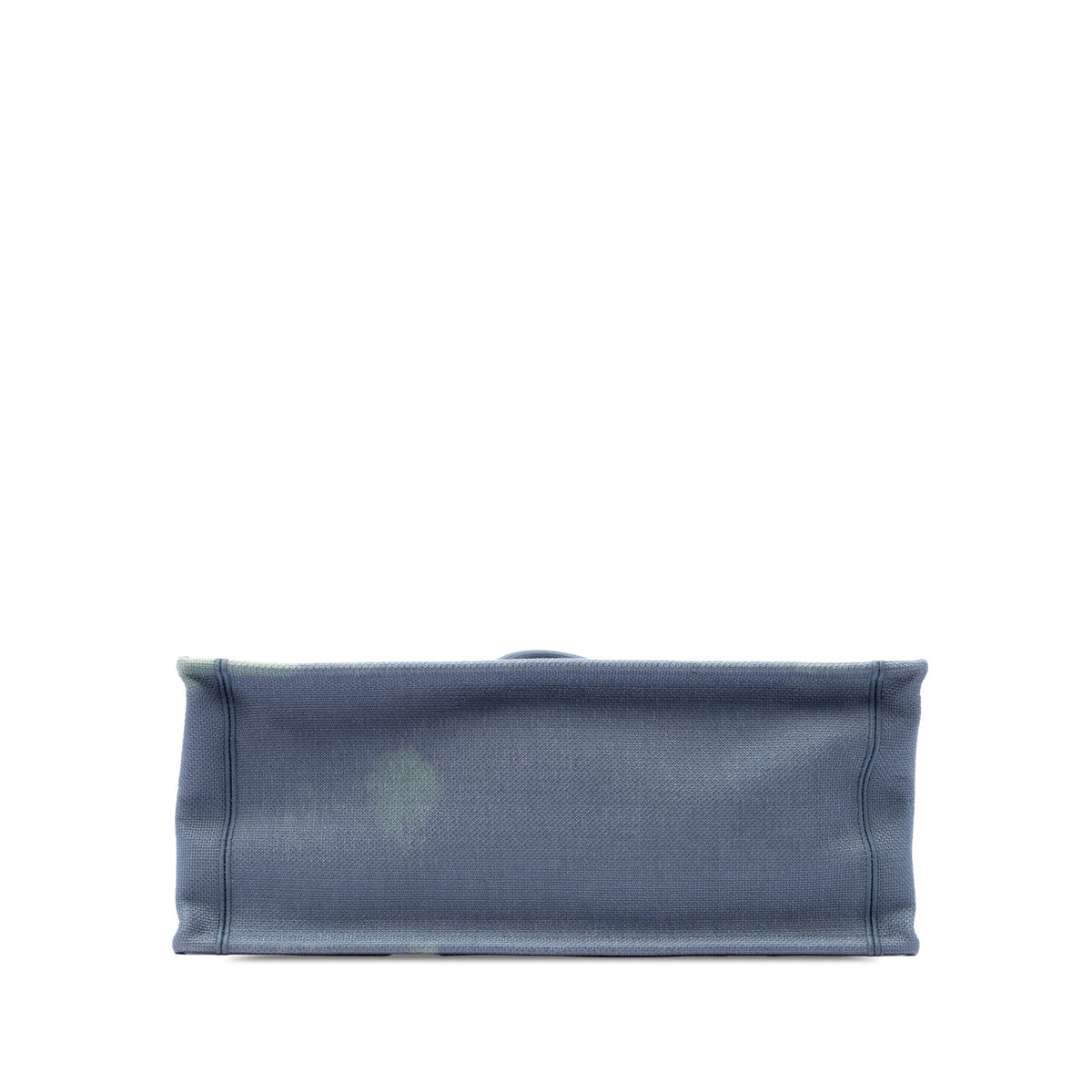 Dior Large Embroidered Canvas Les Fleurs du Mal Book Tote — Blue