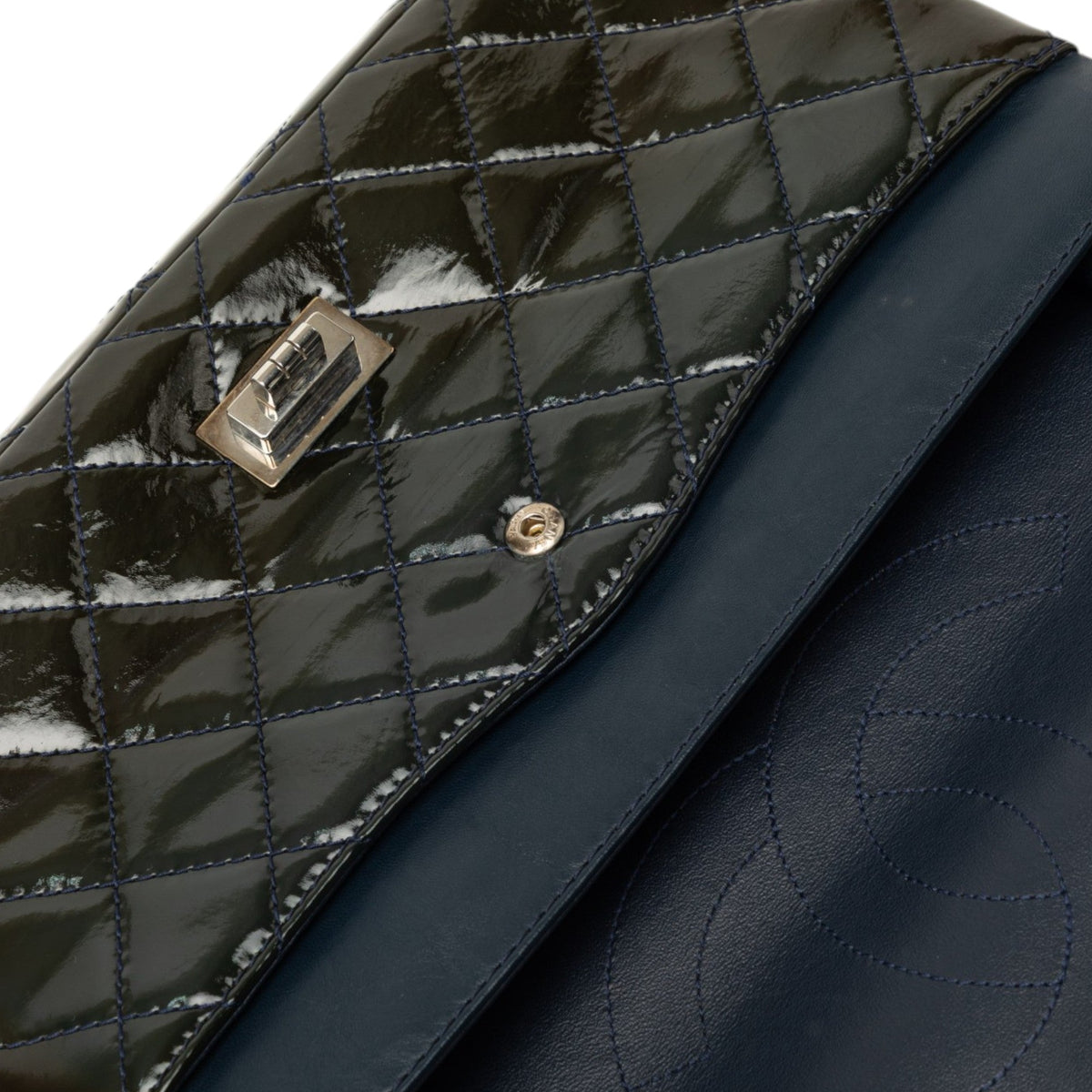 Chanel Quilted Patent Reissue 2.55 Double Flap 227
