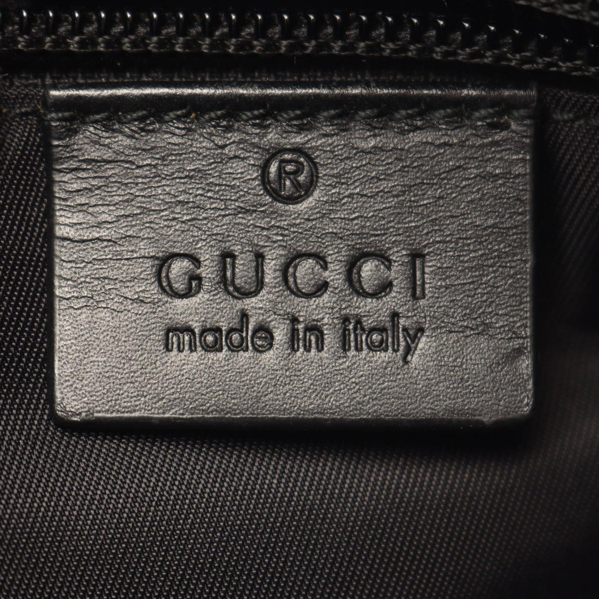 Gucci GG Supreme Web Crossbody — Beige