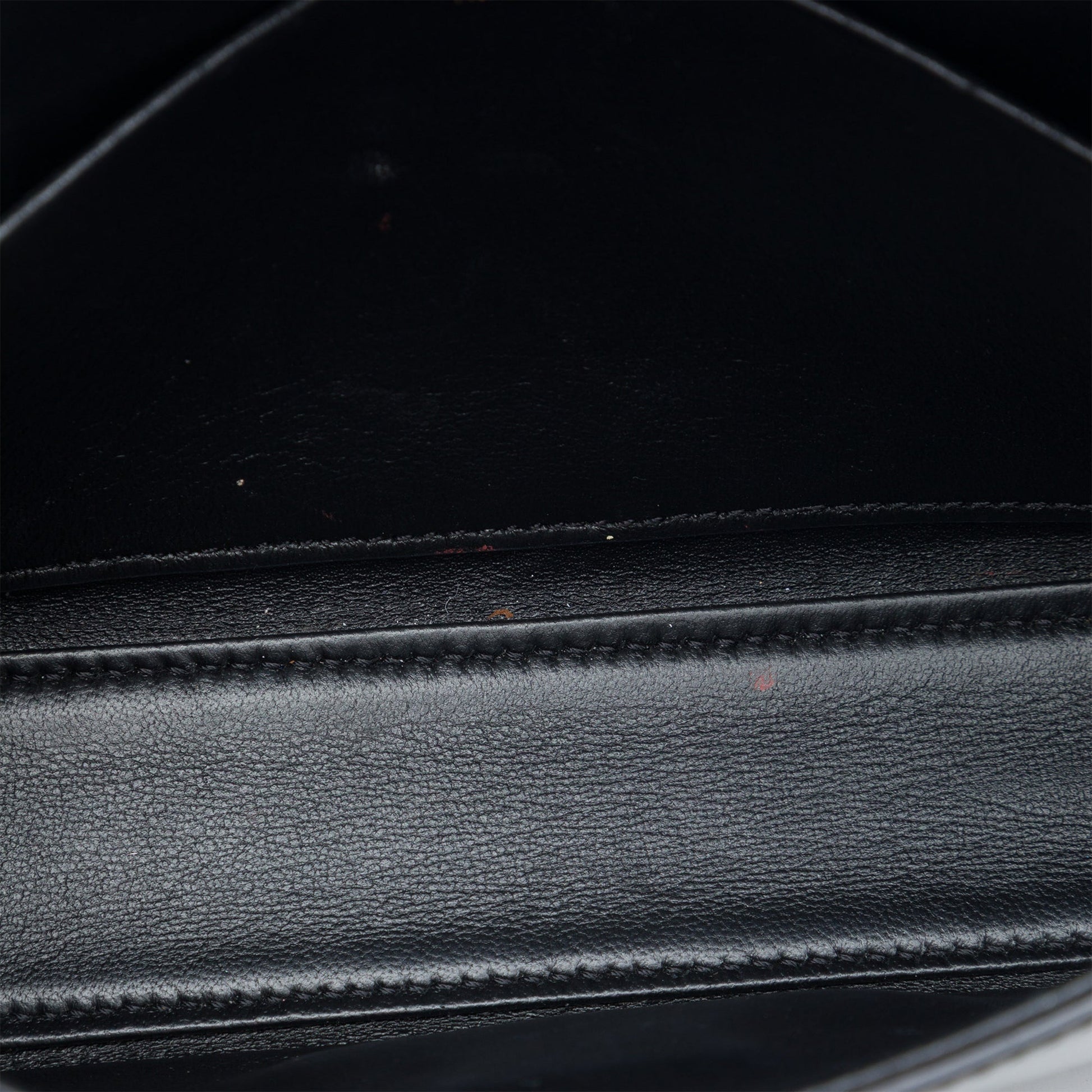 Celine Shiny Calfskin Triomphe Claude Shoulder Bag