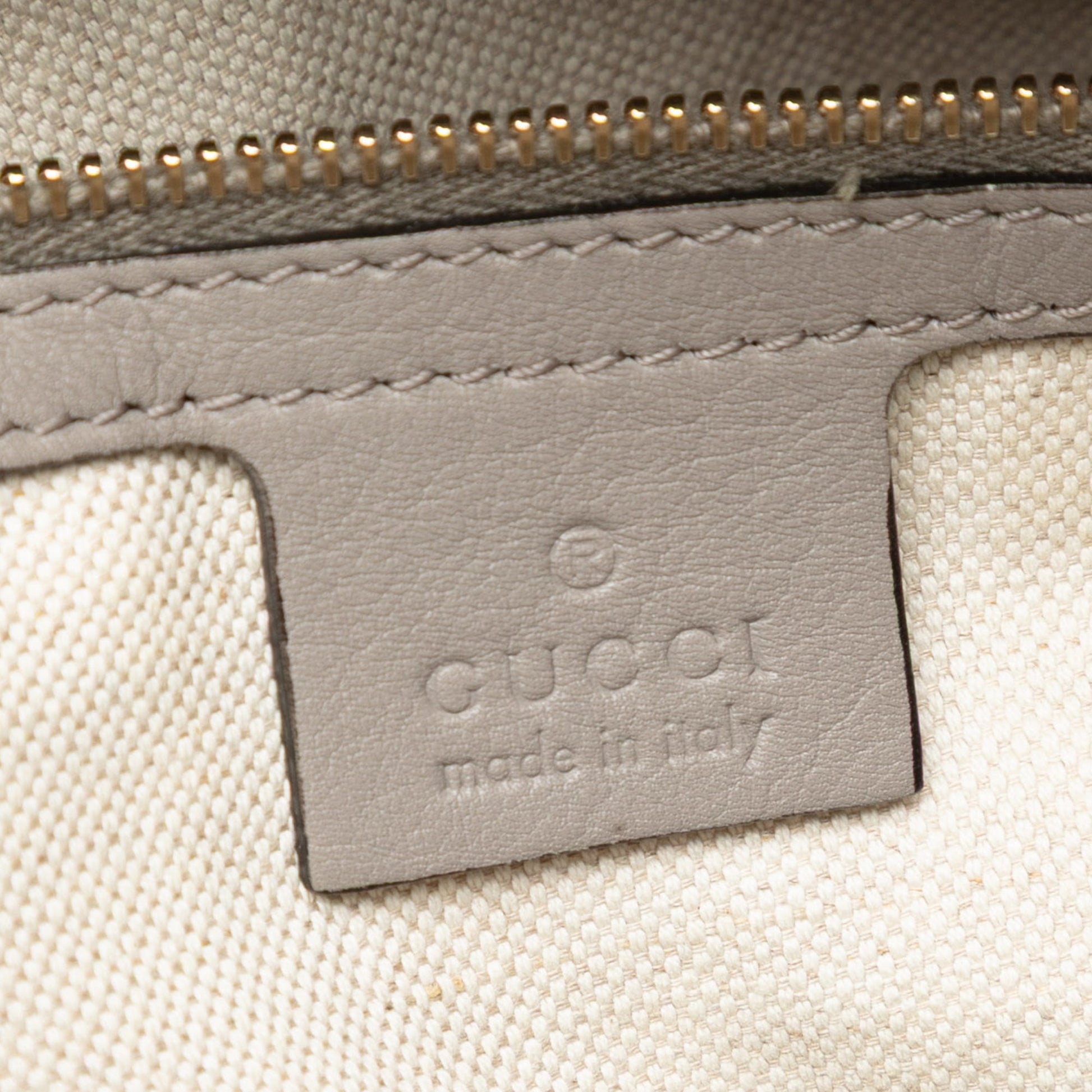 Gucci Small Microguccissima Patent Nice Satchel