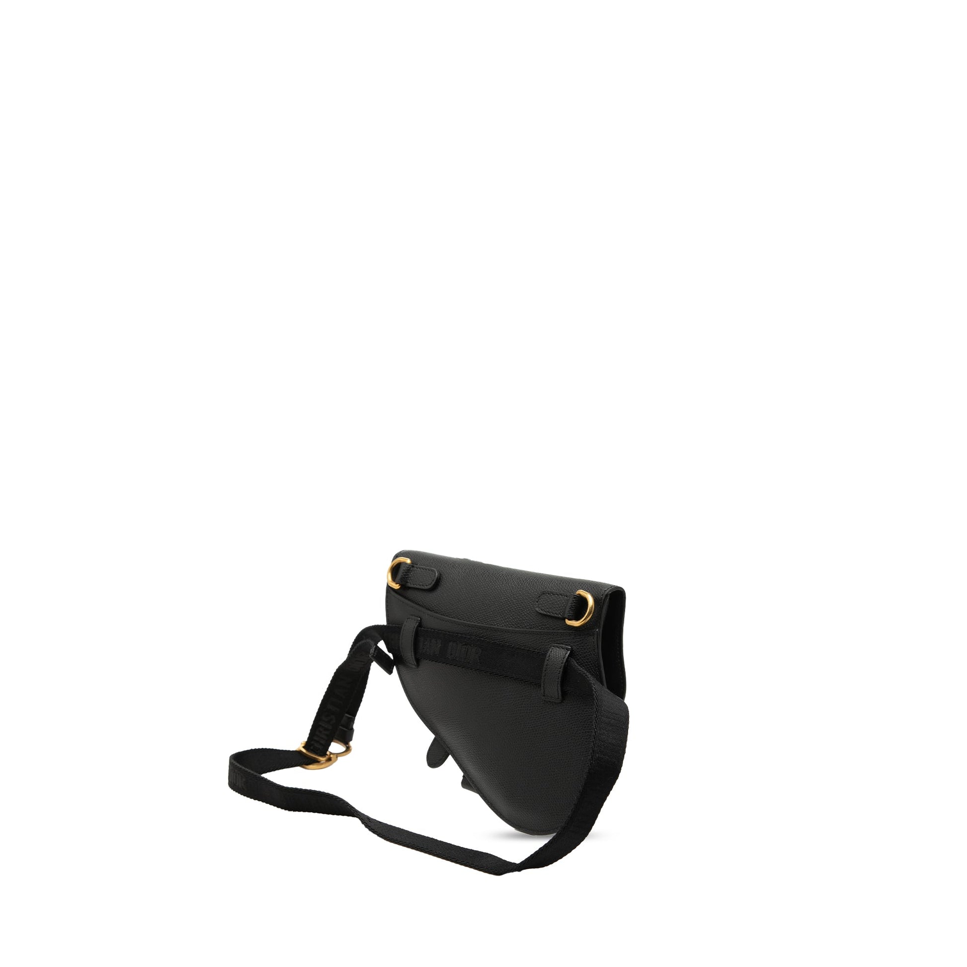 Dior Grained Calfskin Saddle Belt Pouch