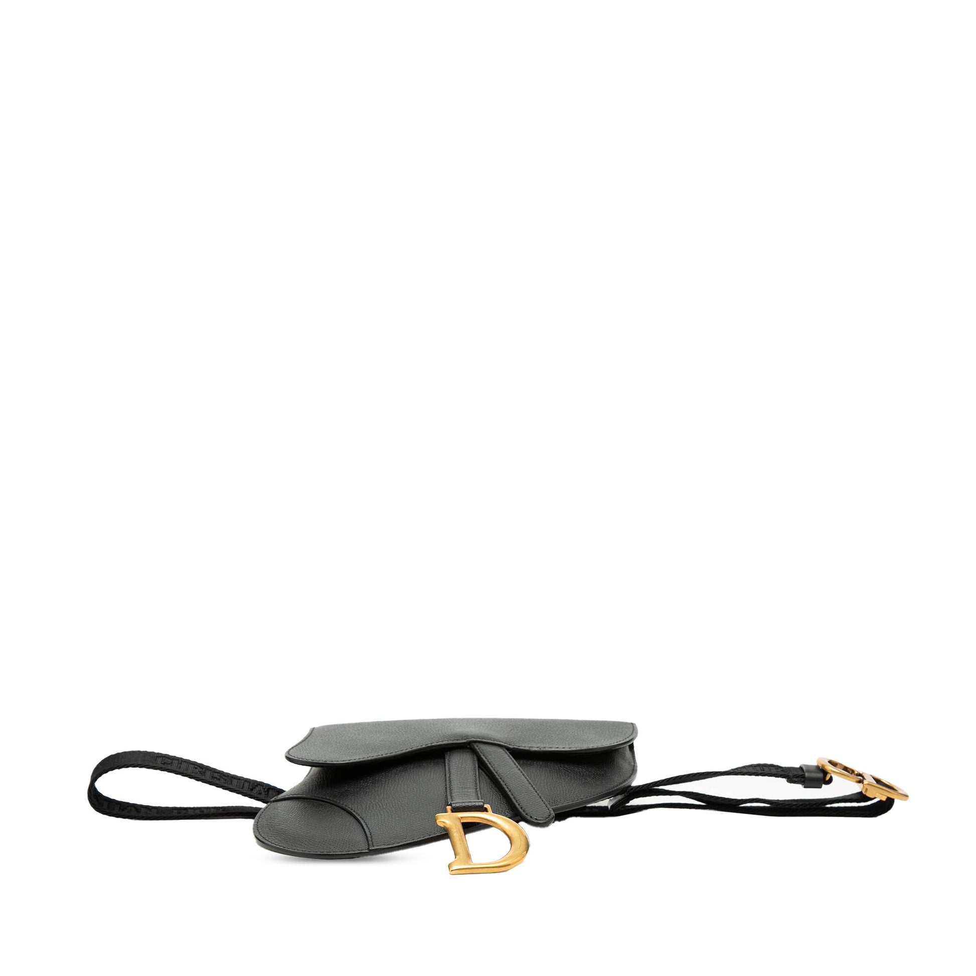 Dior Grained Calfskin Saddle Belt Pouch