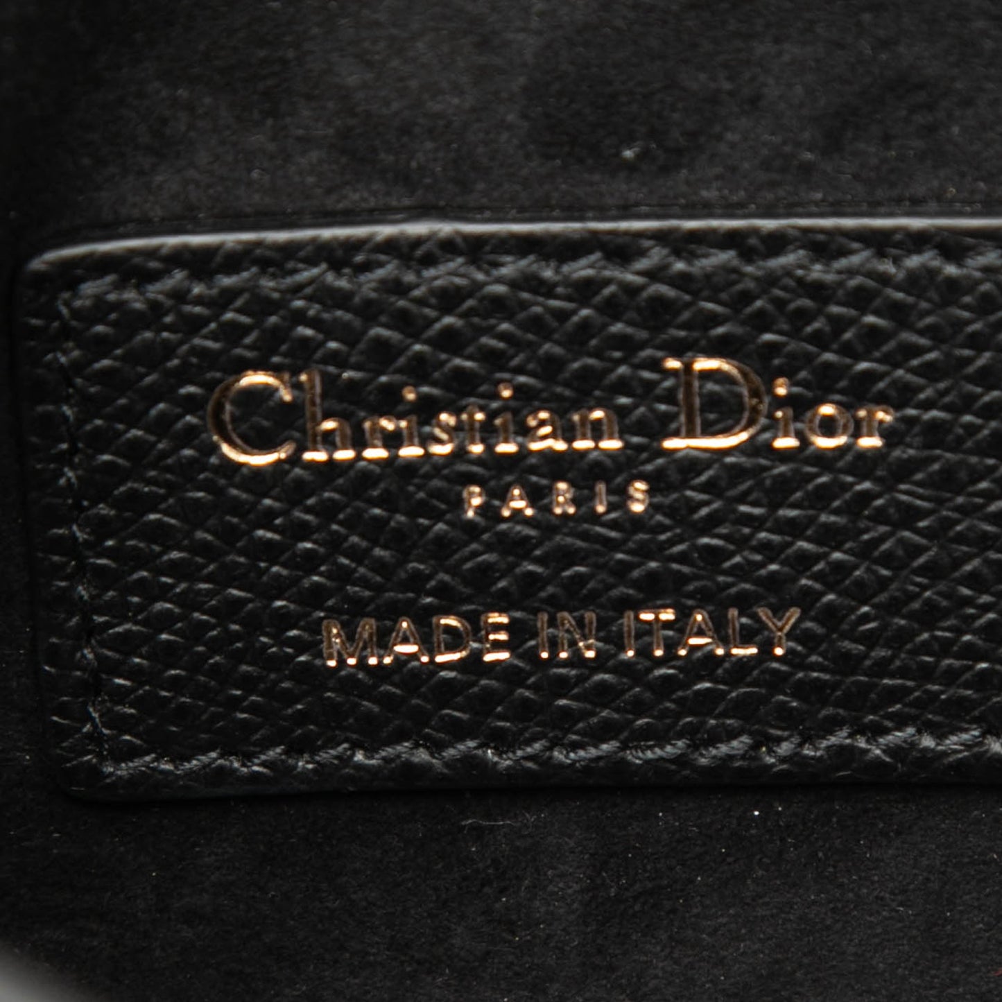 Dior Grained Calfskin Saddle Belt Pouch