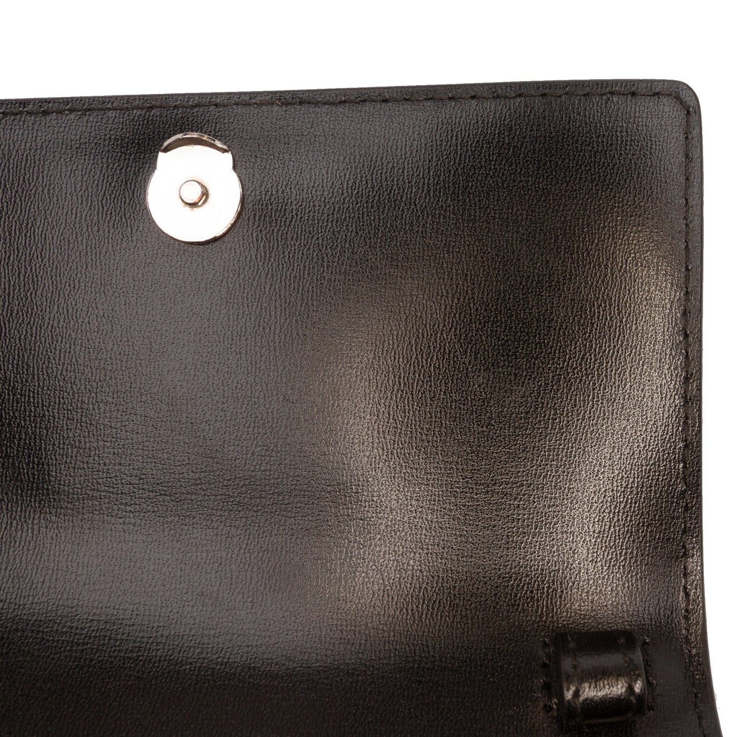 Off-White Glazed Calfskin Cash Inside Jitney 0.7 Bag