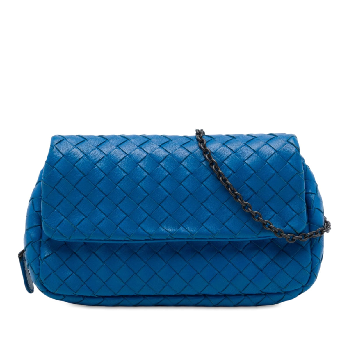 Bottega Veneta Mini Nappa Intrecciato Expandable Chain Flap Crossbody