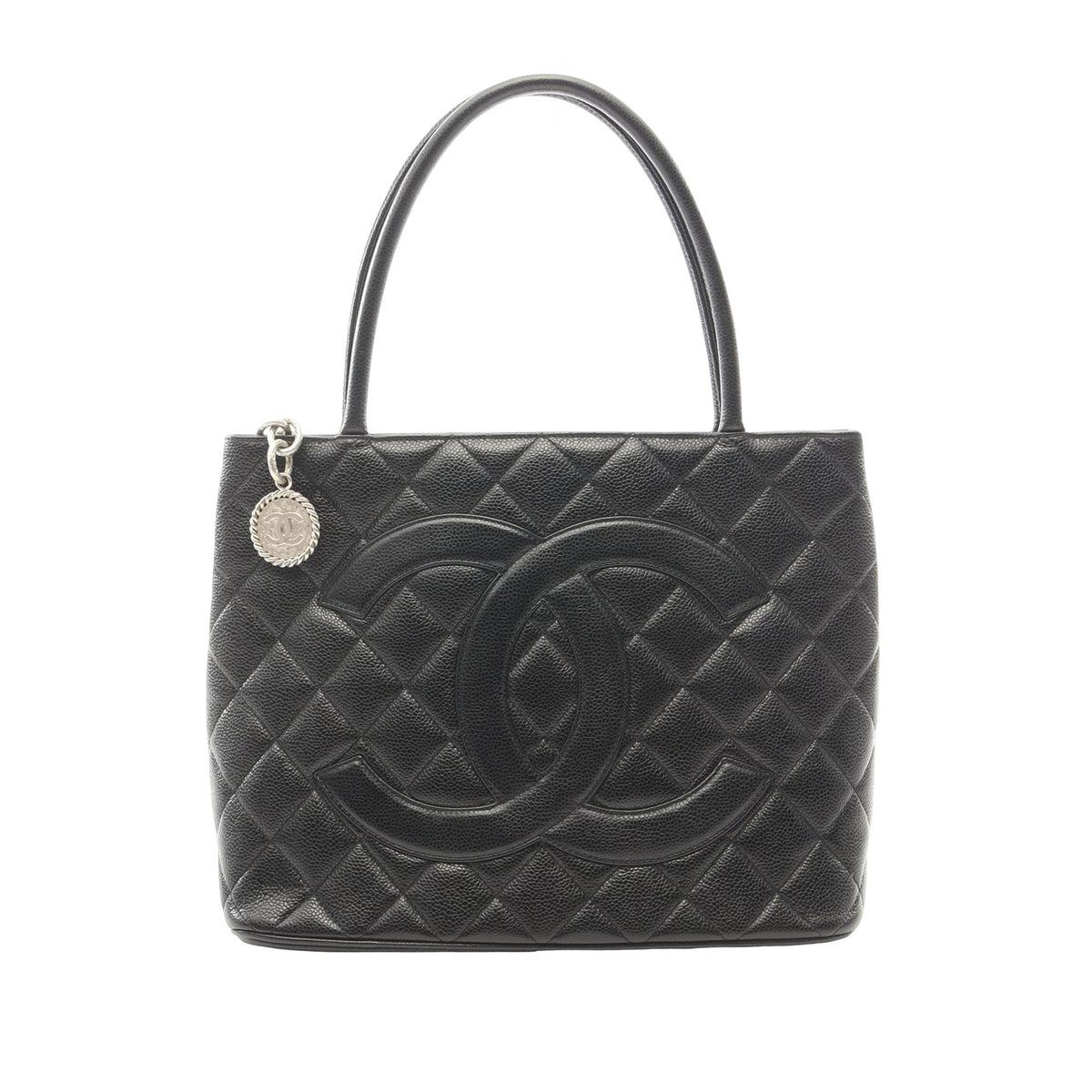 Chanel Caviar Medallion Tote