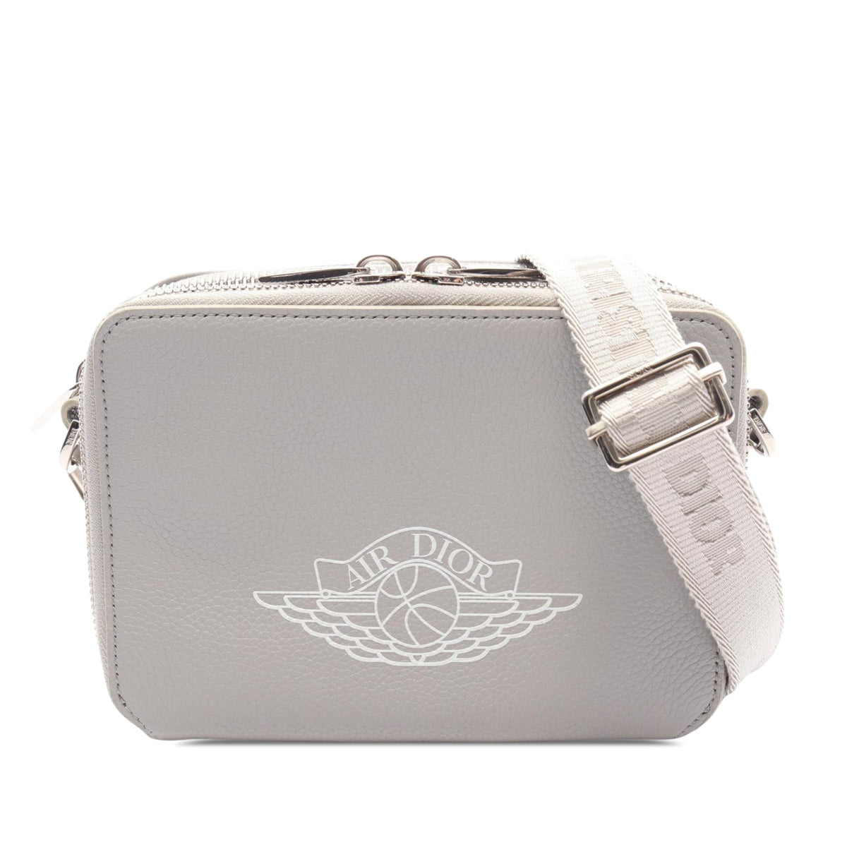 Dior Nike Air Jordan Wing Logo Crossbody — Gray