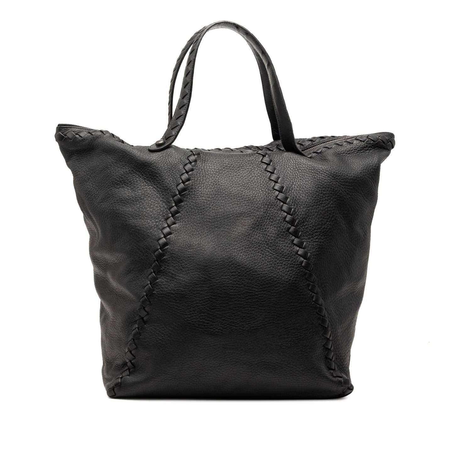 Bottega Veneta Intrecciato Trimmed Cervo Tote